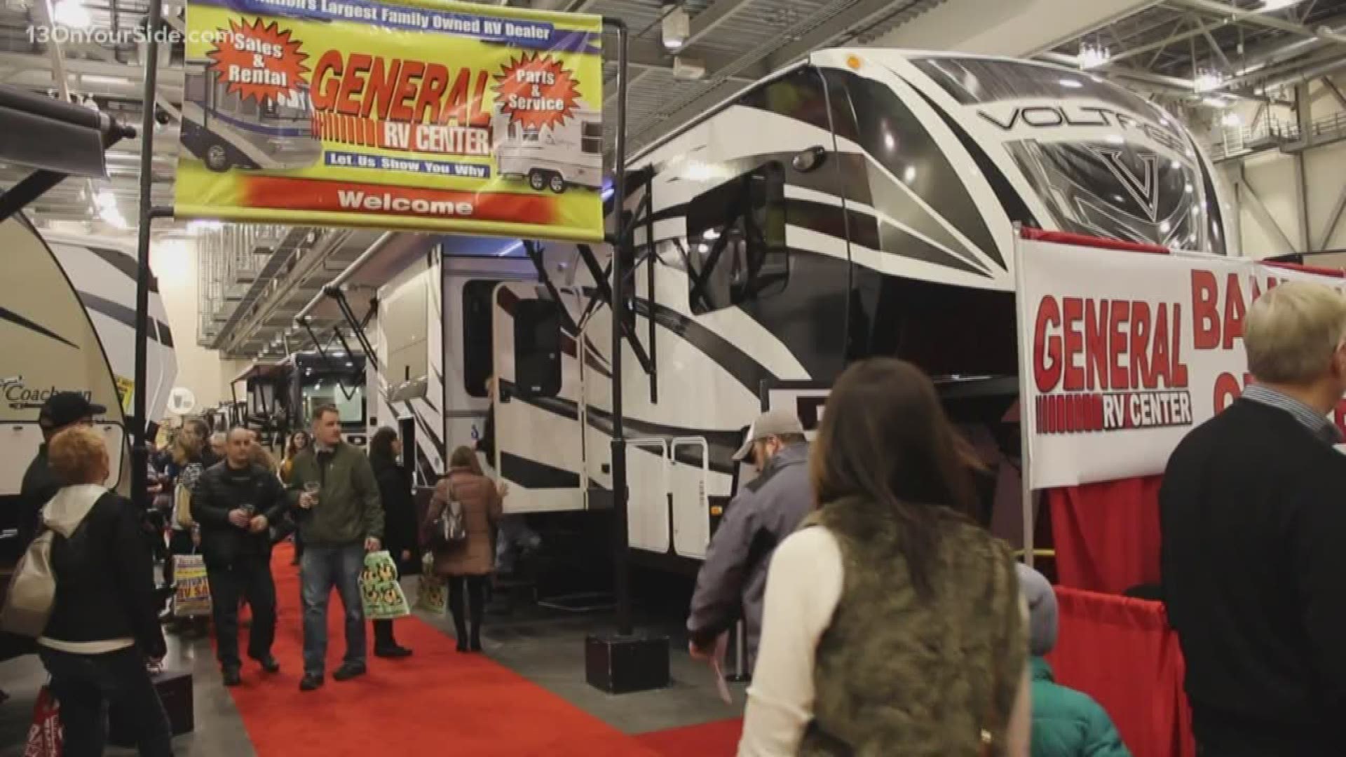 The RV lifestyle is on display at DeVos Place
