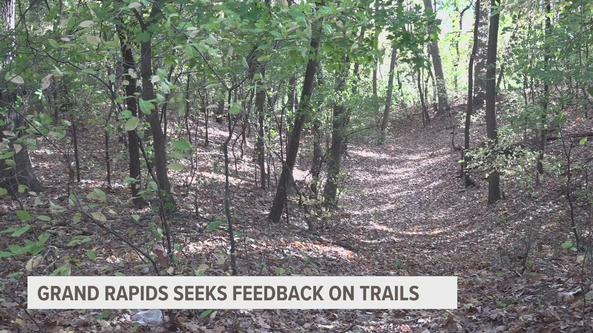 The city is working with Friends of Grand Rapids Parks and International Mountain Bike Alliance to make sure 90% of city residents are within 10 blocks of a trail.