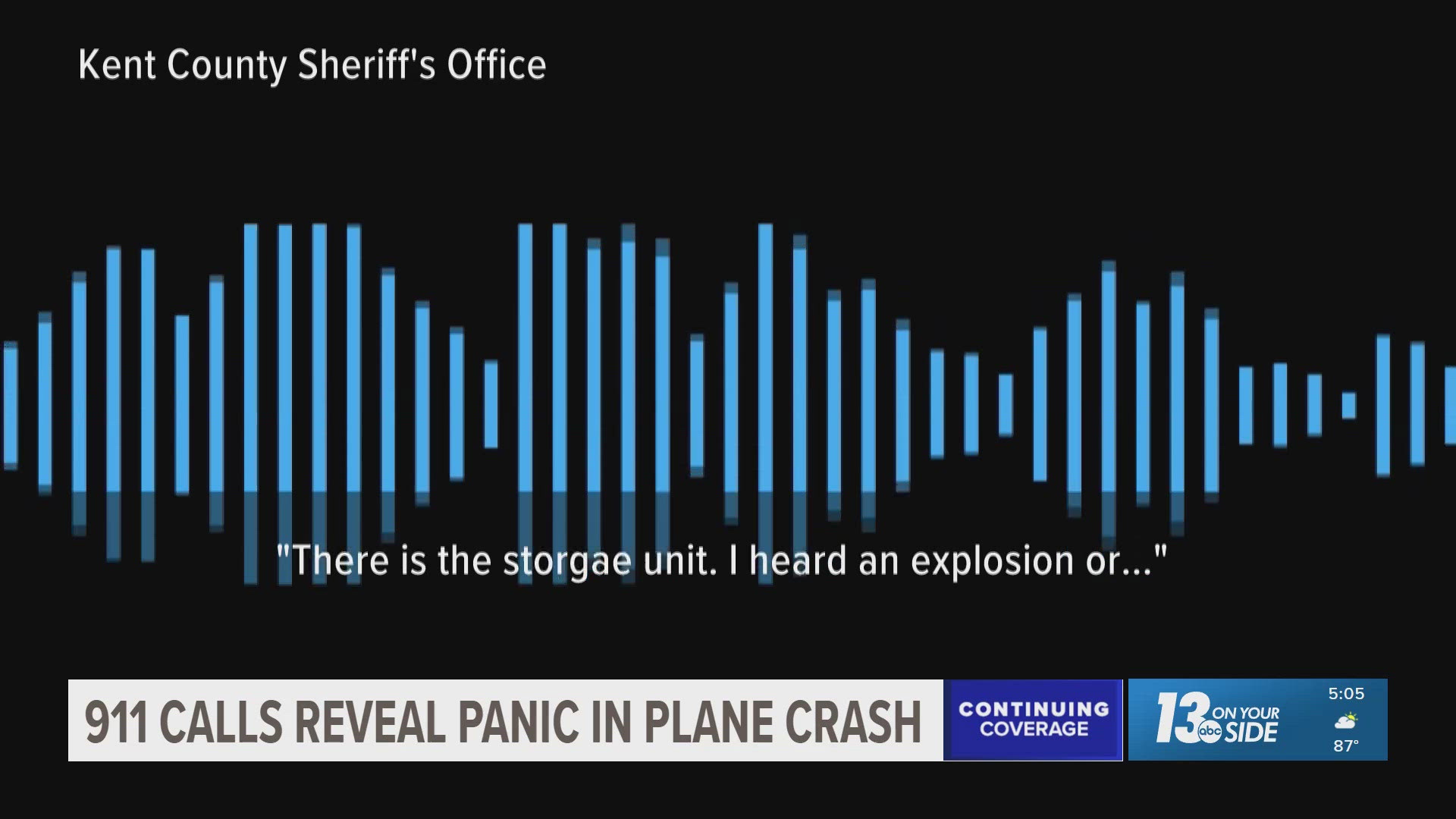 A plane crash near Lowell City Airport killed two men back in July. Newly obtained 911 calls from that day paint a picture of what happened. 