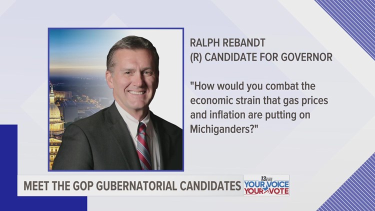 Meet the candidates for Governor: Ralph Rebandt