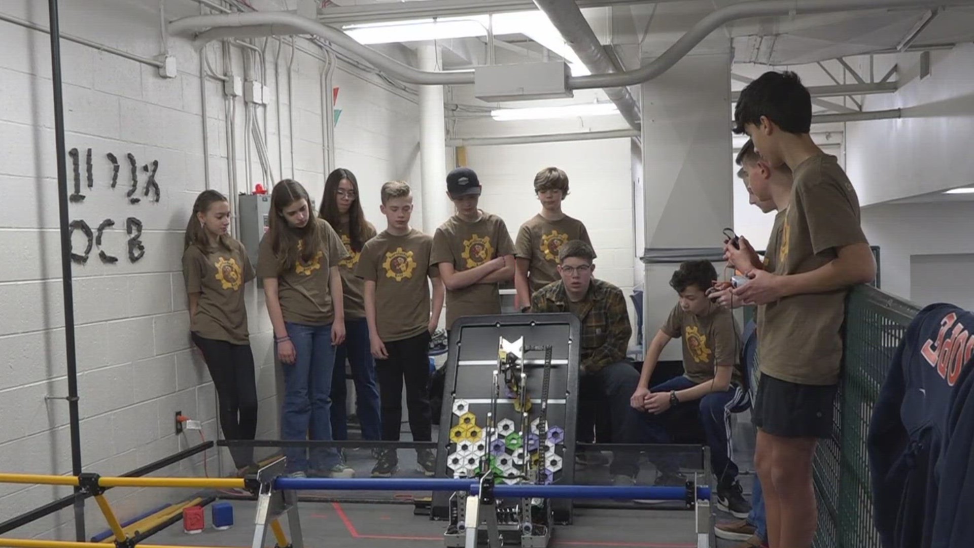 The "OverClucked Bots" is one of only five from Michigan heading to the big competition in Houston.