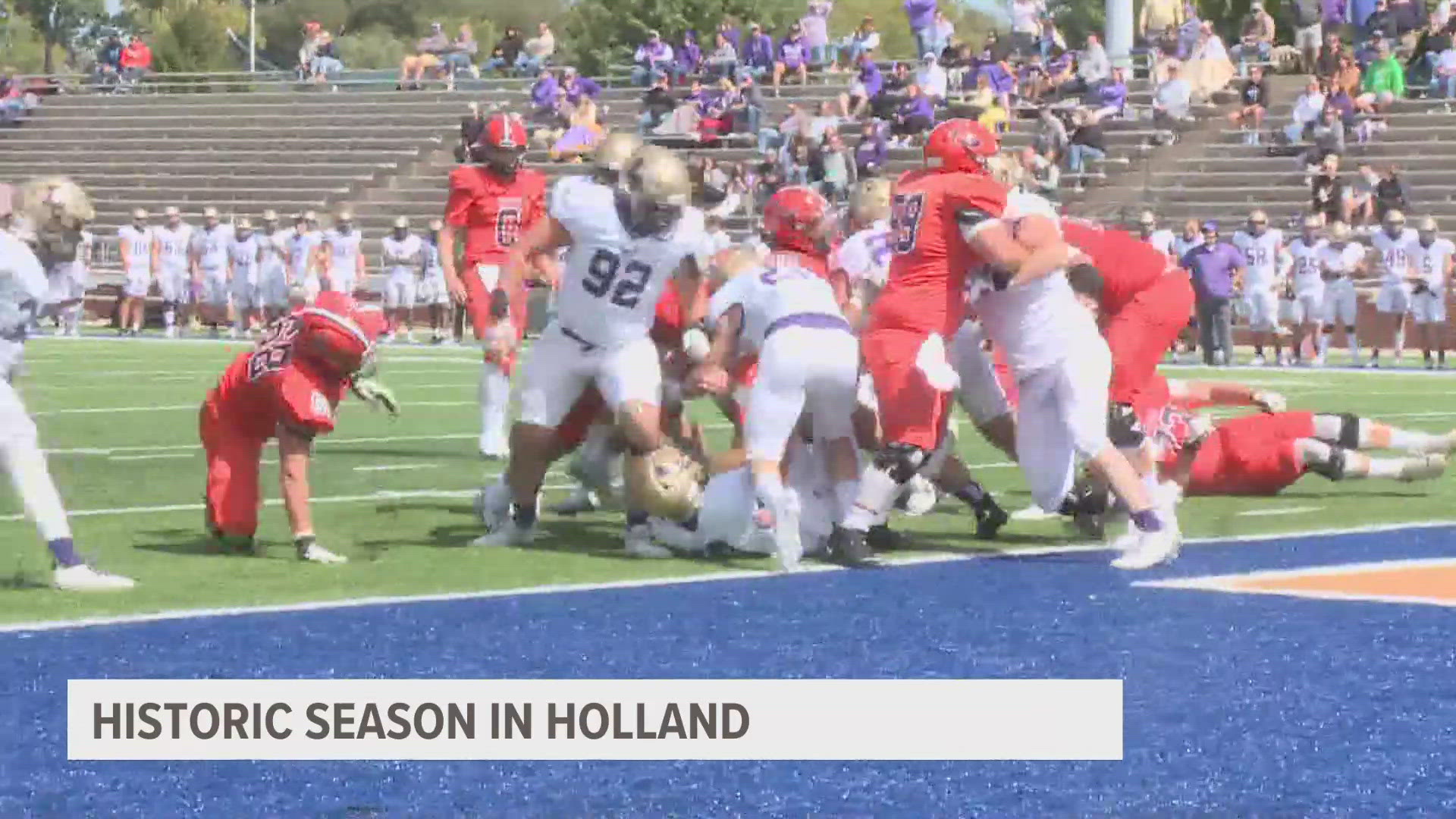 Hope College football is on the verge of history as they head into a meeting with Calvin University.