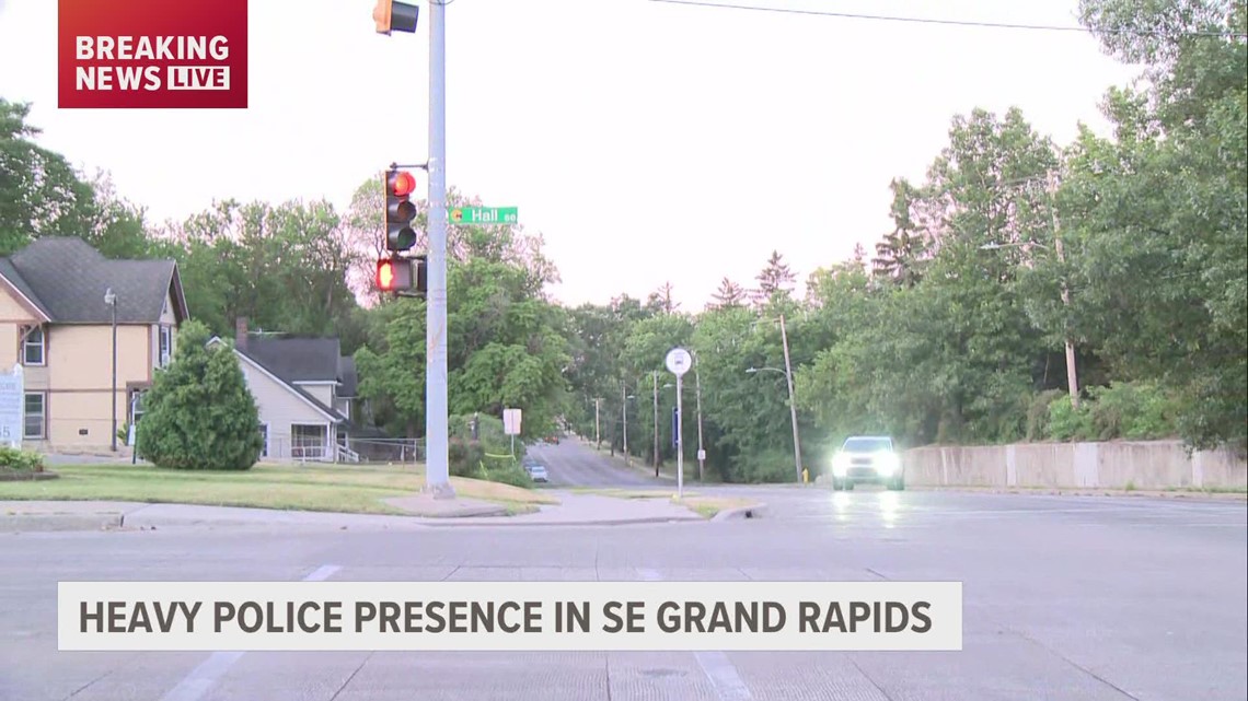 Police investigating officer-involved shooting in southeast Grand Rapids
