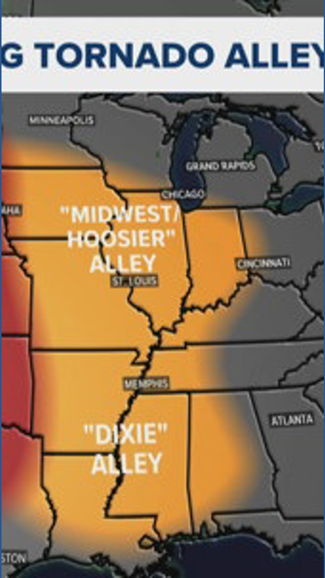 Tornado alley shifting east - what that means for the Midwest | wzzm13.com