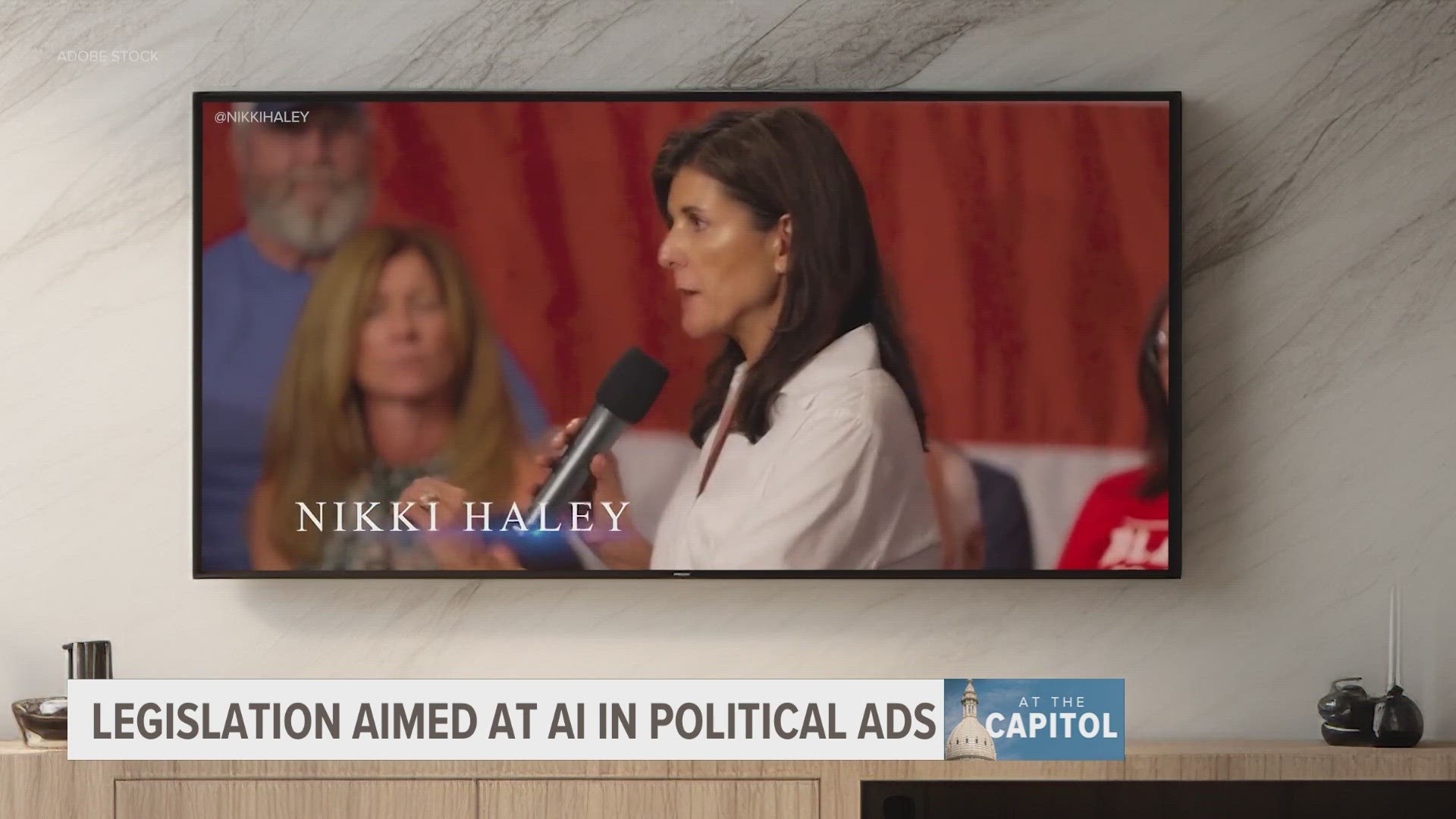 Under the legislation, campaigns at both the state and federal level would be required to say if political ads airing in Michigan were created using AI technology.