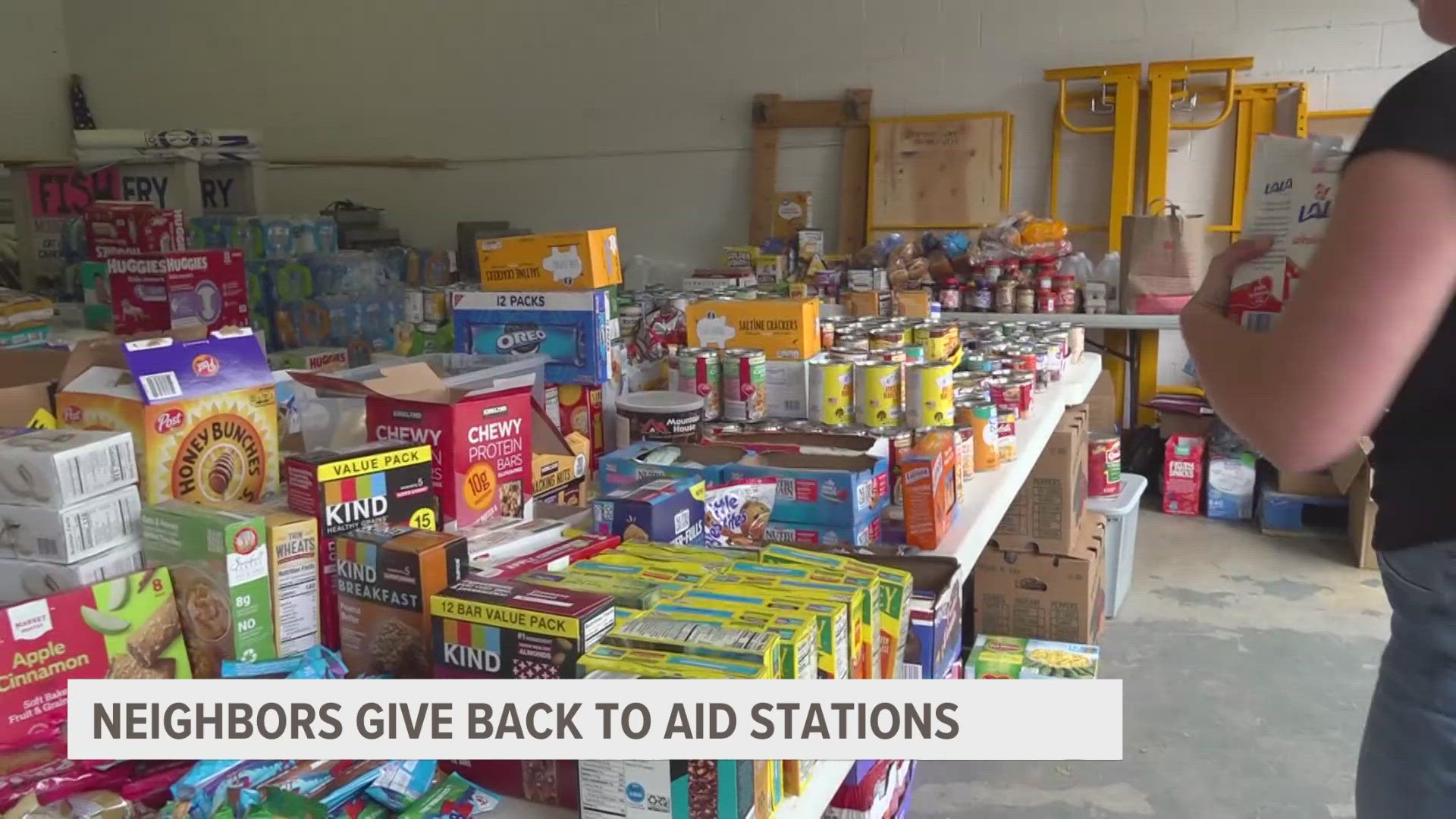 The pantry says they're being helped by the same people who helped them in the past.