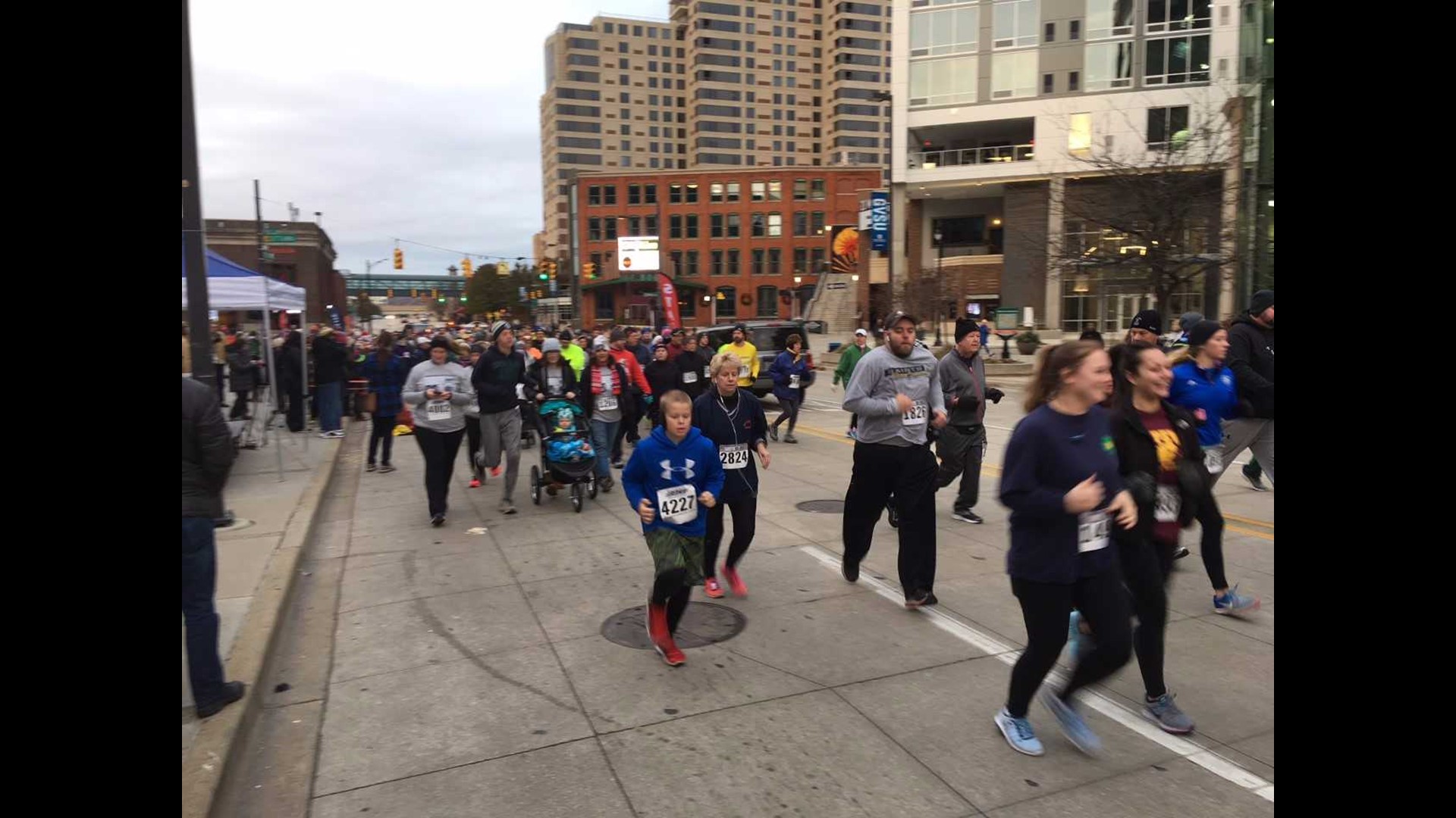 See how you can take part in the upcoming Turkey Trot downtown Grand Rapids.