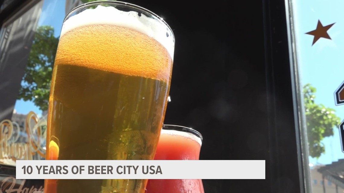 Grand Rapids celebrates 10 years as Beer City USA