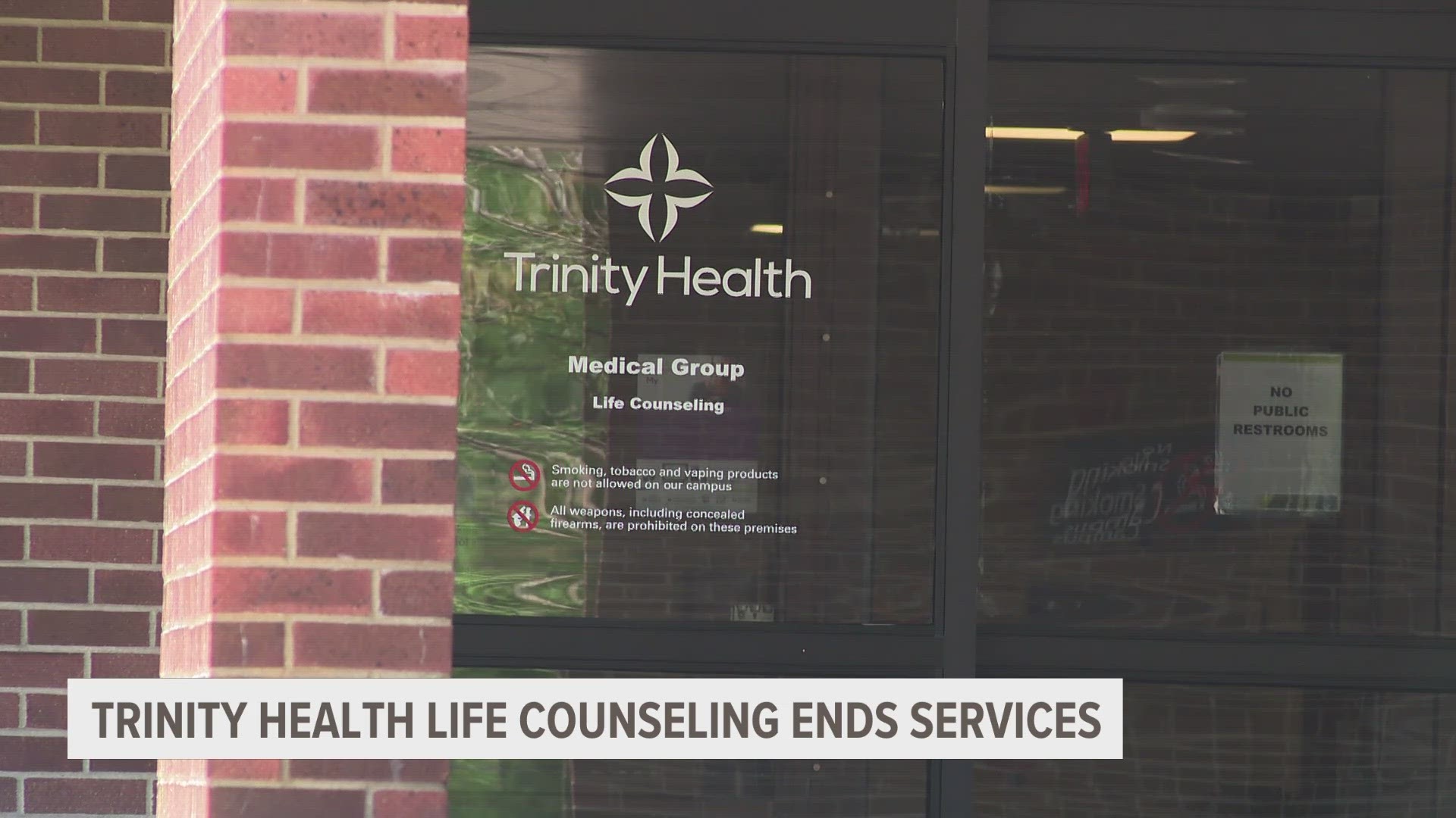 Trinity Health Life Counseling will close later this year. Patients will be referred to Hackley Community Care or other nearby providers.