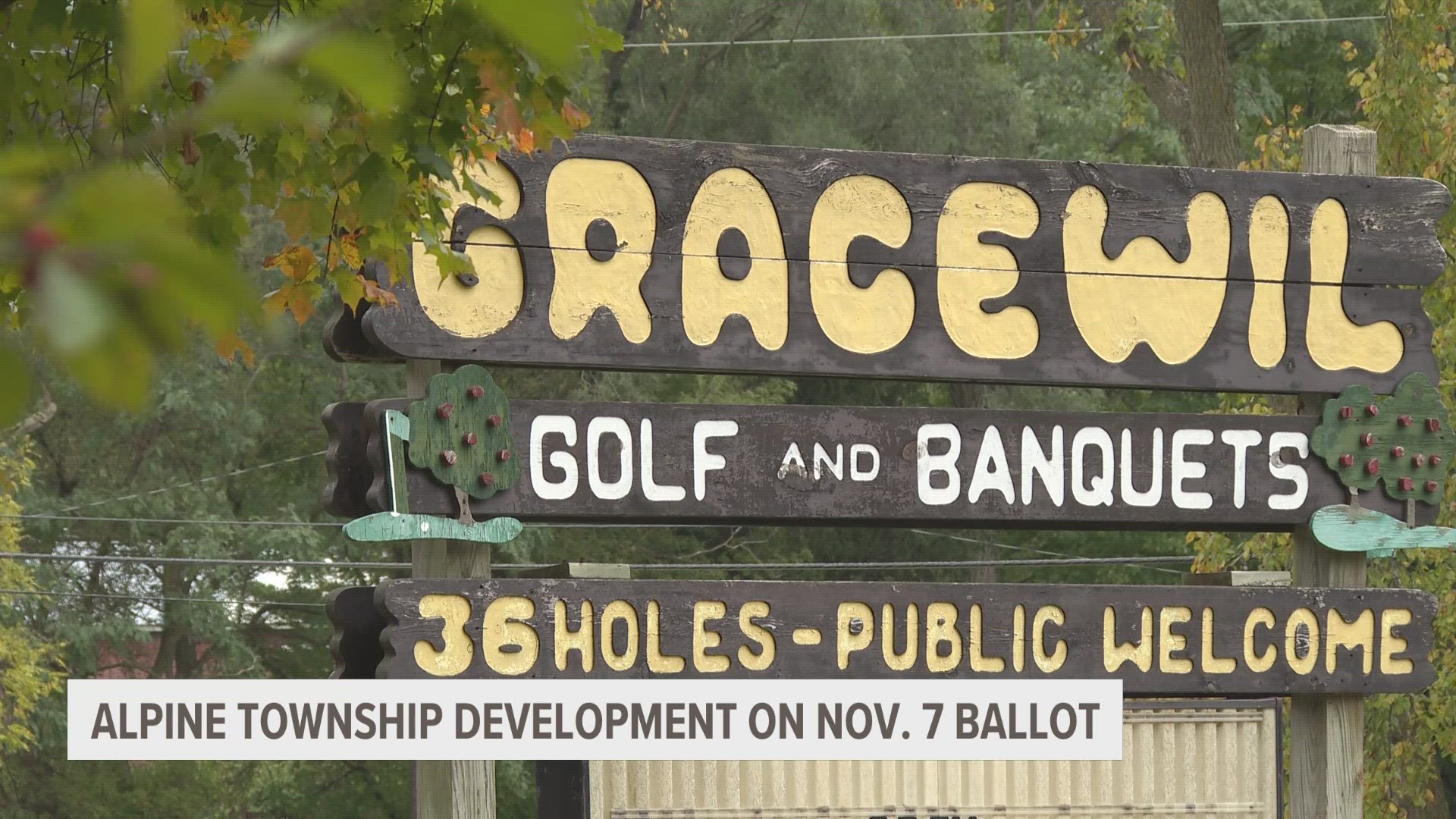 Those who golf at Gracewil Country Club in Alpine Township may soon see changes coming to the rural area.