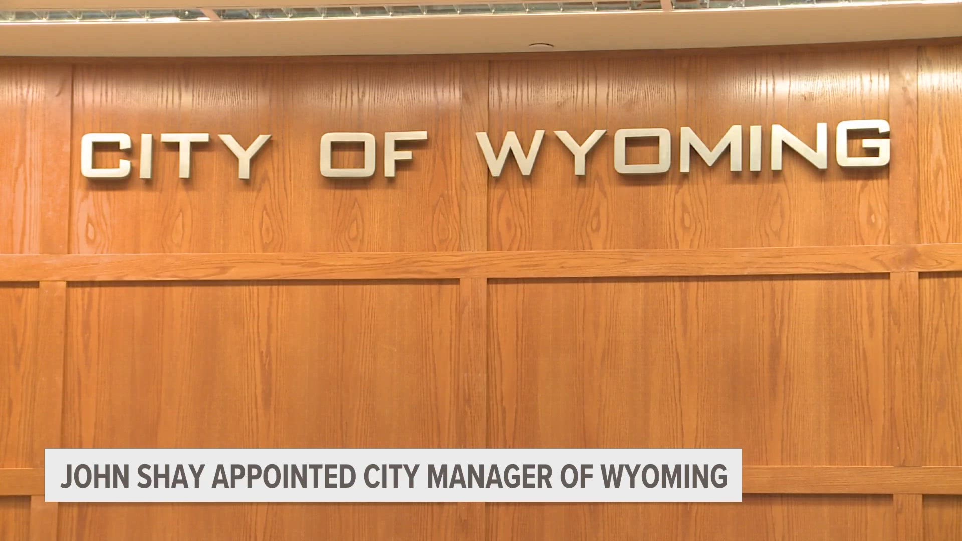 Just one day after being appointed Wyoming's new City Manager, John Shay sat down with 13 ON YOUR SIDE about what he hopes to accomplish.