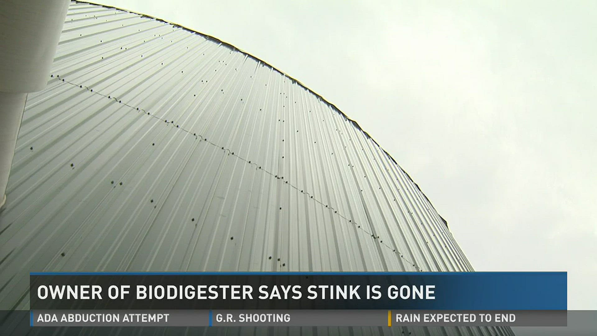 Owner of Biodigester say stink is gone