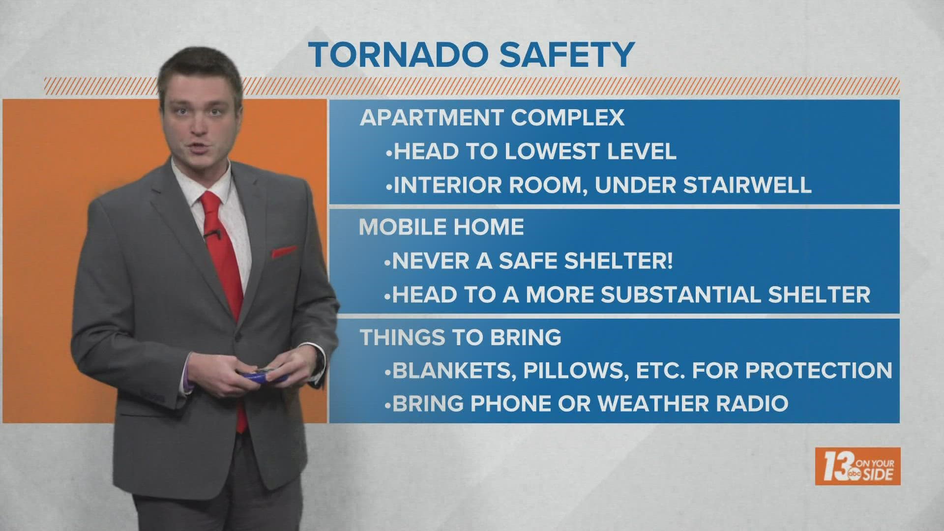 Severe Weather Awareness Week Tornado Safety