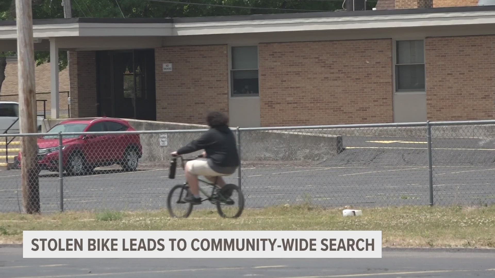 A missing bike had most of the people living in the town of Grant searching everywhere for it this week.