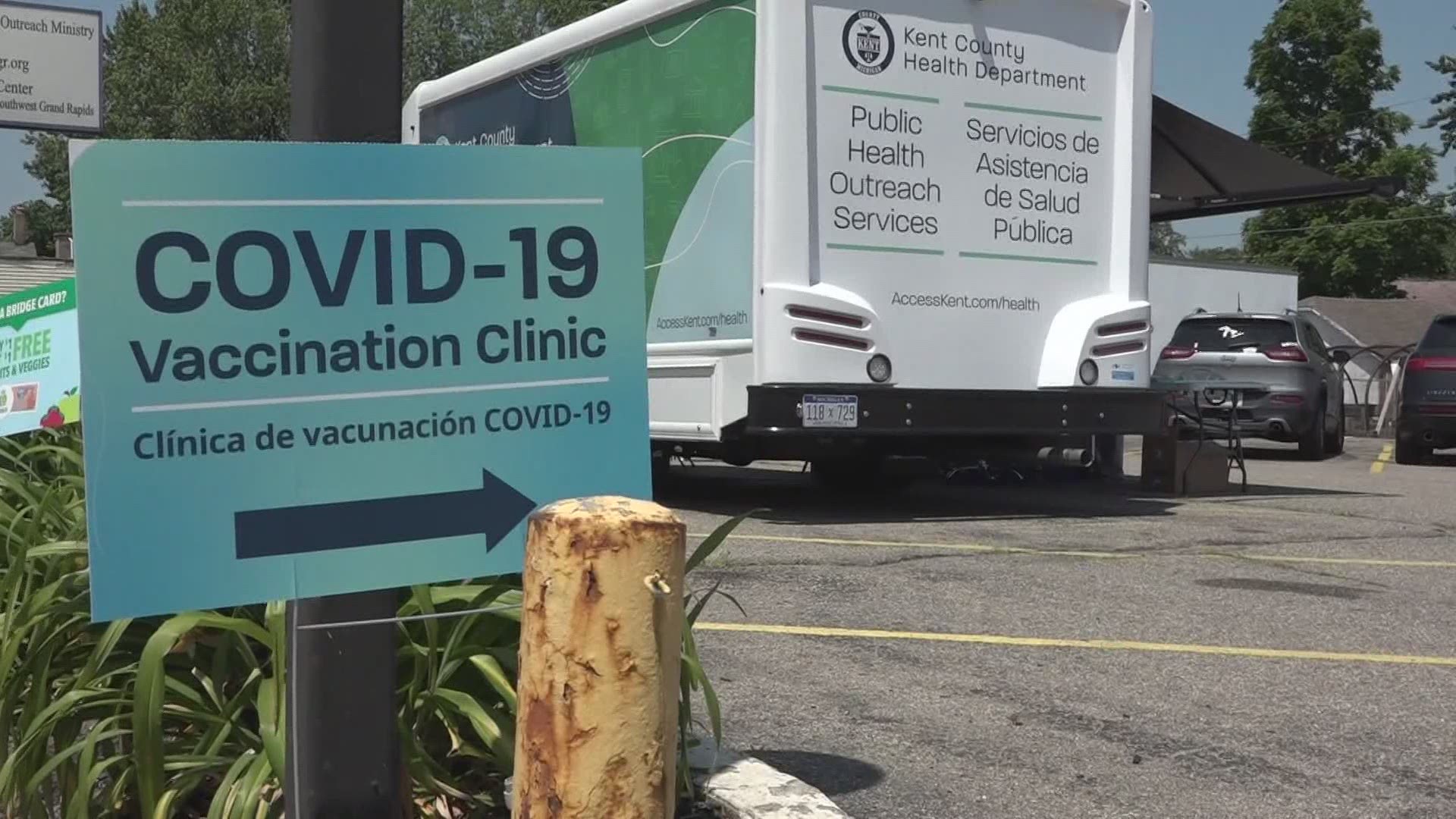 Mobile vaccination units can set up pretty much anywhere, turning a parking lot or public space into an opportunity to get more people vaccinated.