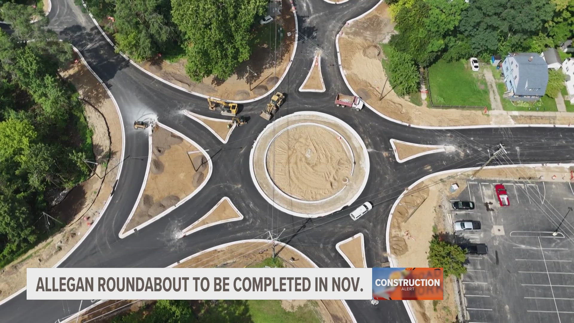 Allegan roundabout to be completed in November