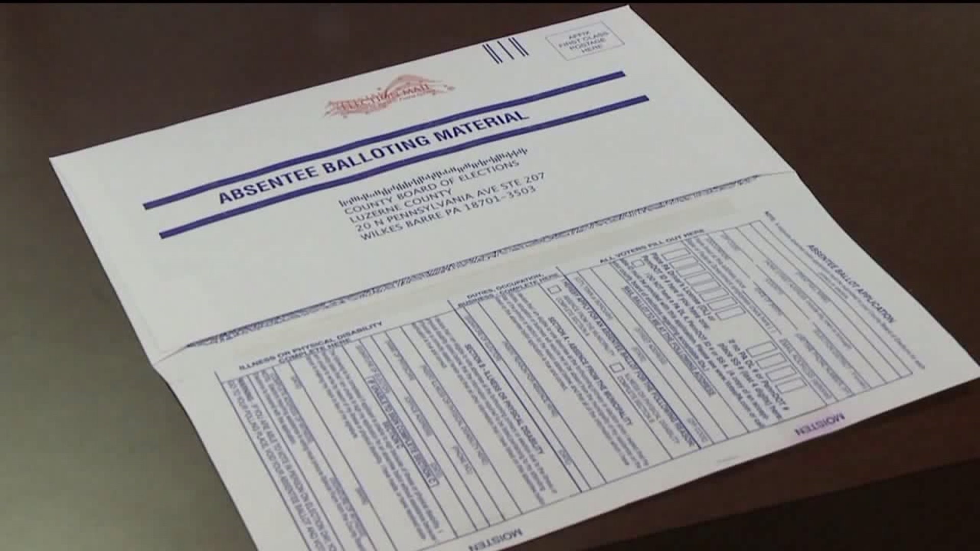 Absent voter ballots are now available for the presidential primary election in a few weeks.