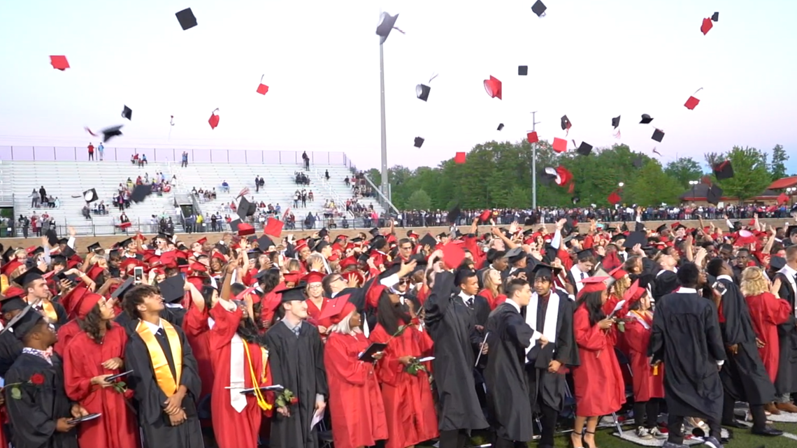 Students from over 60 countries graduate from East Kentwood High School