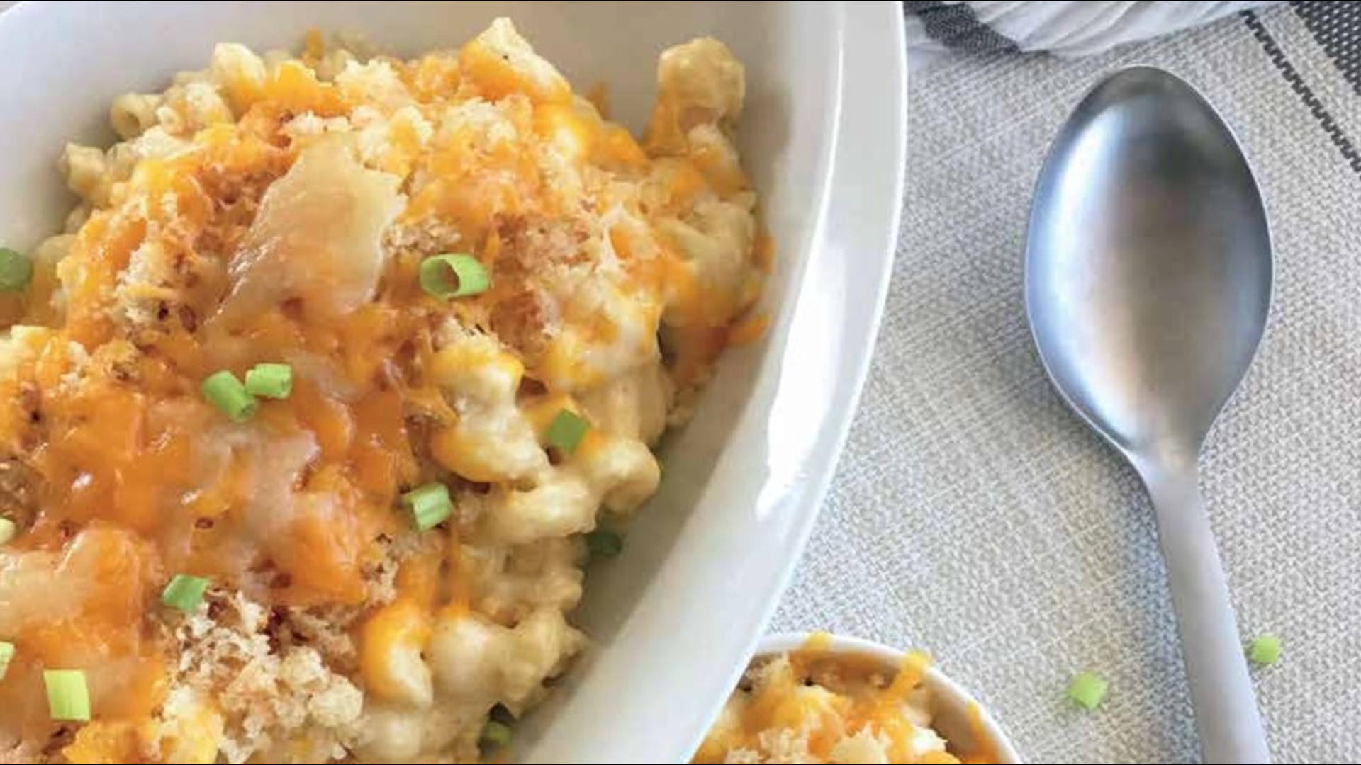 Chef Gina Ferwerda, author of Meals from the Mitten, shares a recipe for a cheesy comfort food combo.