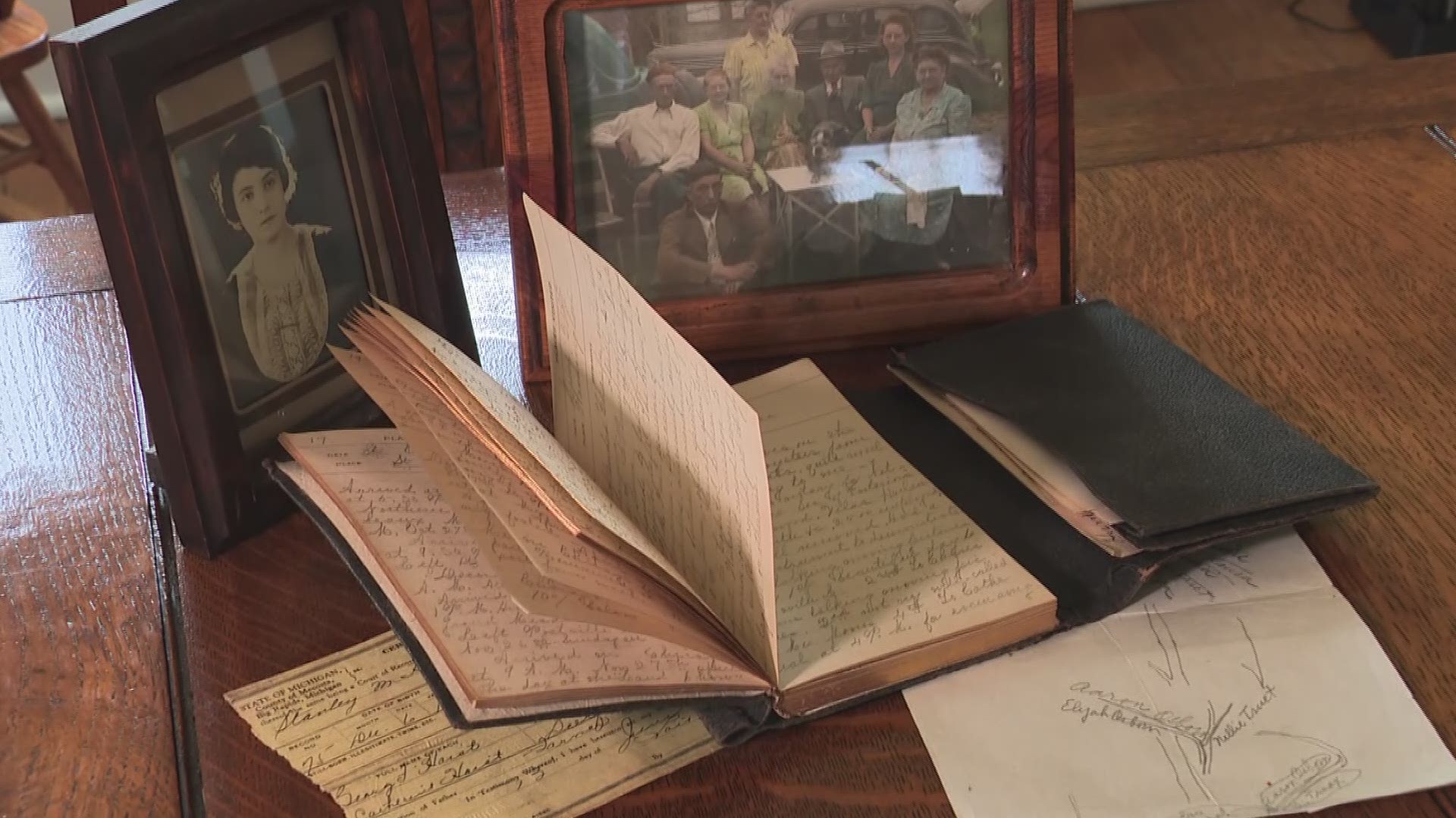 Terry Peck has been immersed in family history ever since she found out that an old travel journal found at the Plainwell Home Depot was part of her family lineage.