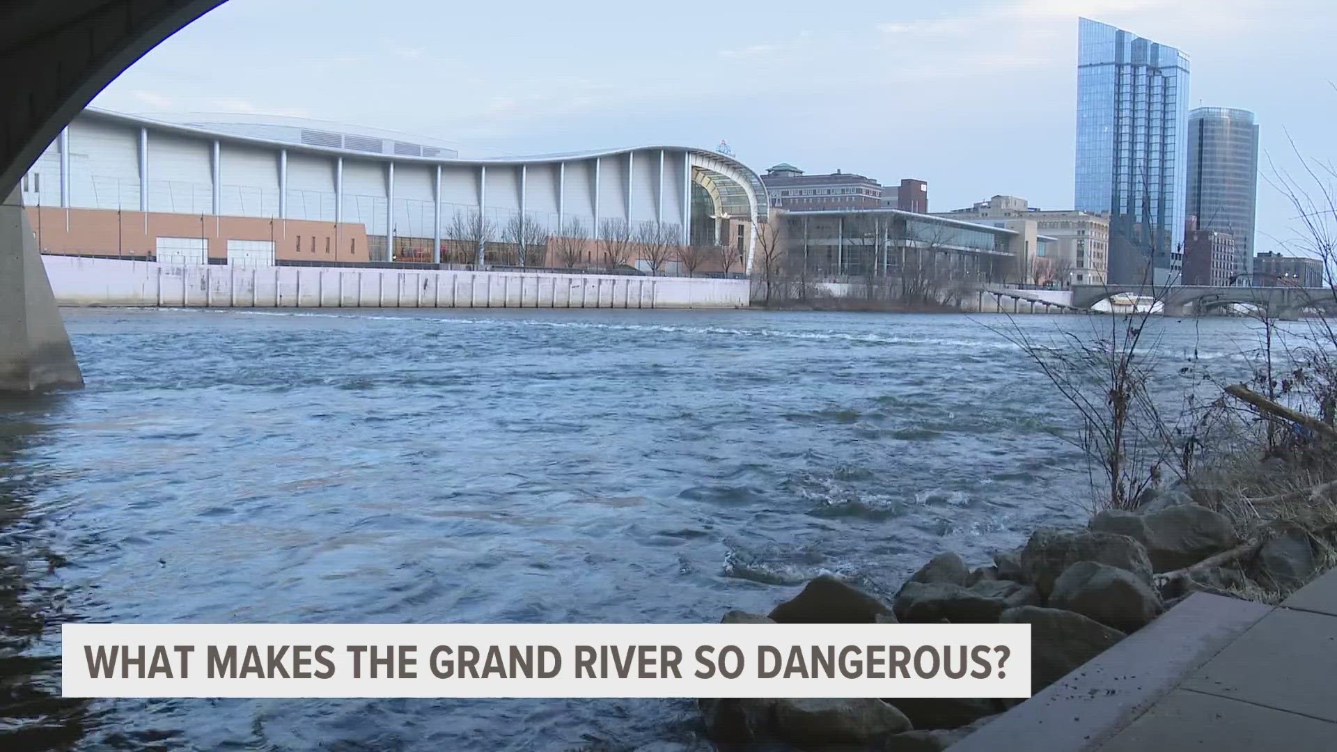 13 ON YOUR SIDE took a look at what makes the Grand River so dangerous after three fishermen were rescued from it on Friday.