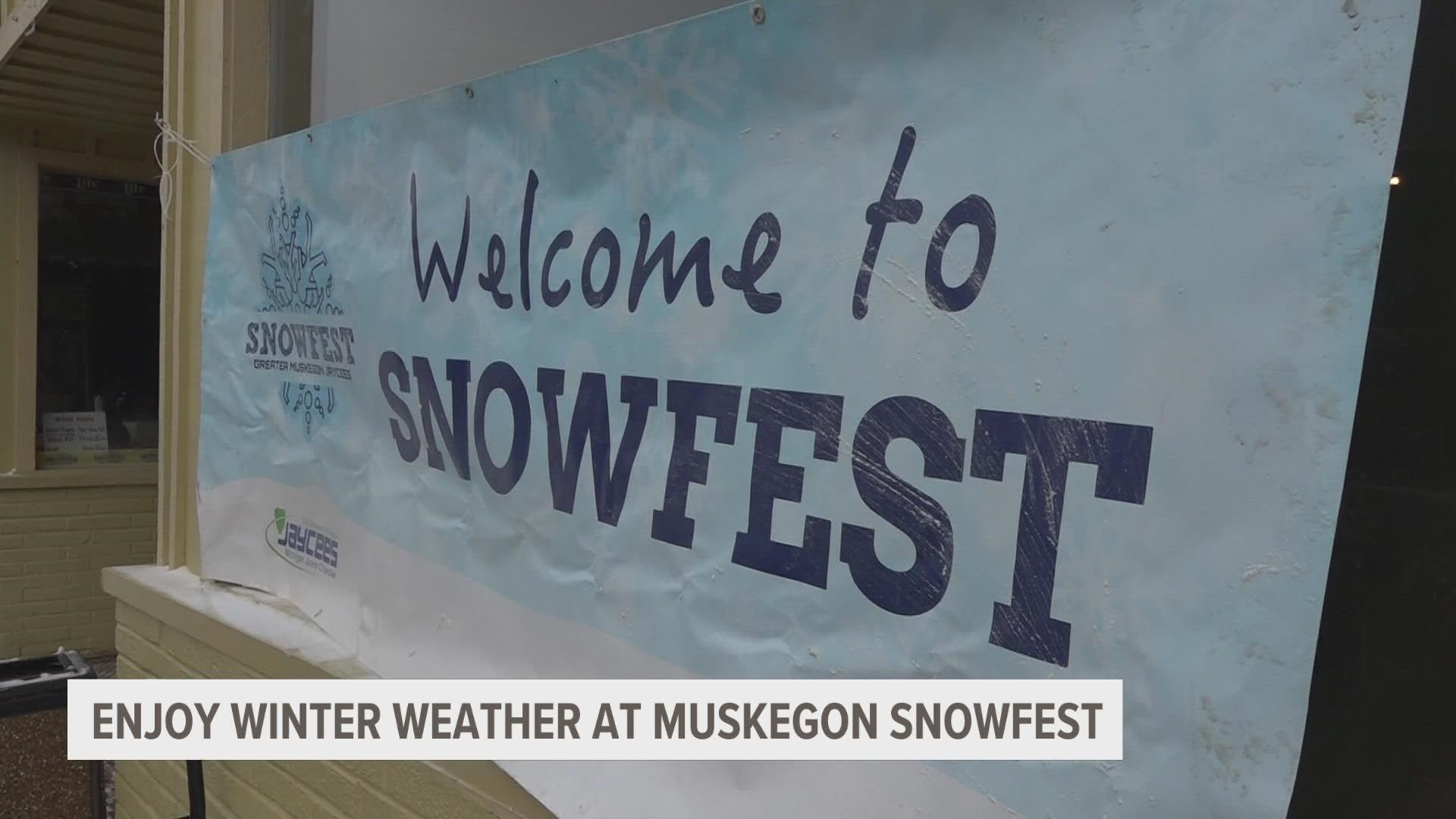 With more snow heading to West Michigan, this weekend will be perfect to enjoy the annual Muskegon Snowfest.