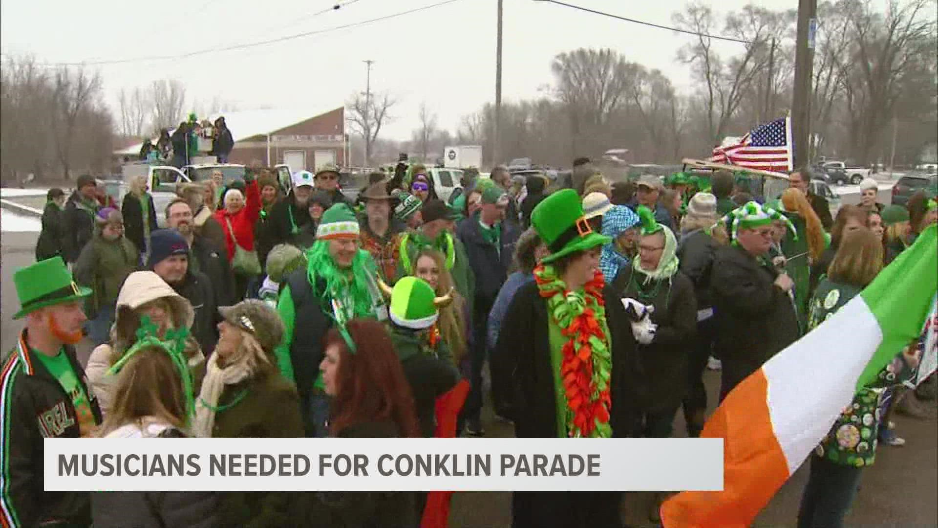 Are you the pot of gold the Conklin bar needs to make their St. Patty's Day wishes comes true?