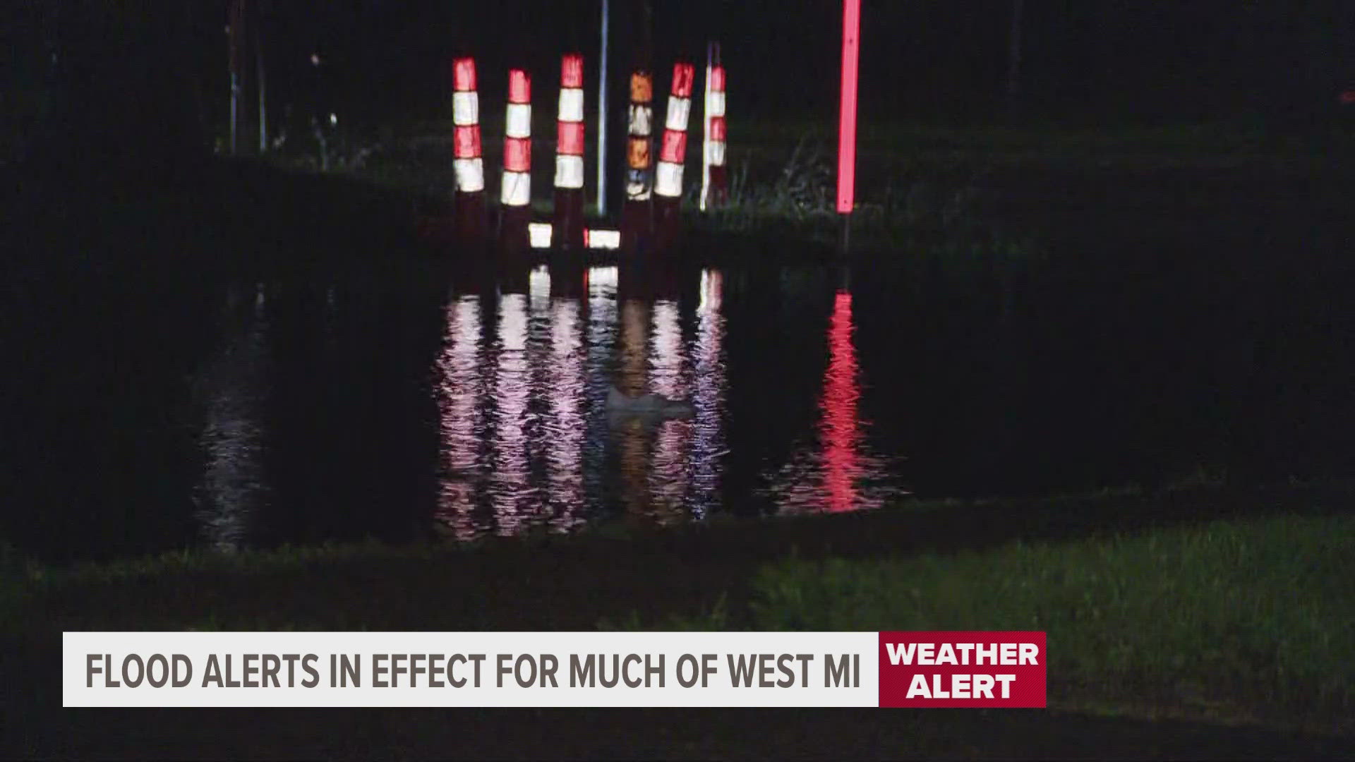 Heavy rainfall is causing some flooding in West Michigan, especially in the Kalamazoo area.