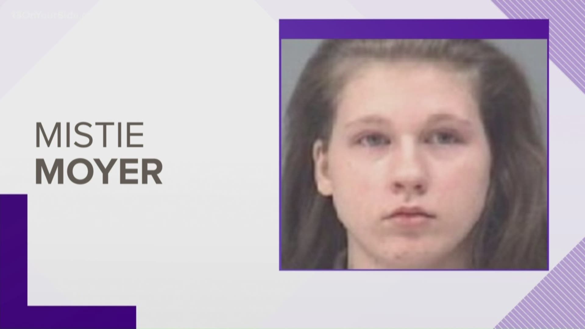 Mistie Moyer will spend up to 40 years in prison for the death of her 3-month-old son.