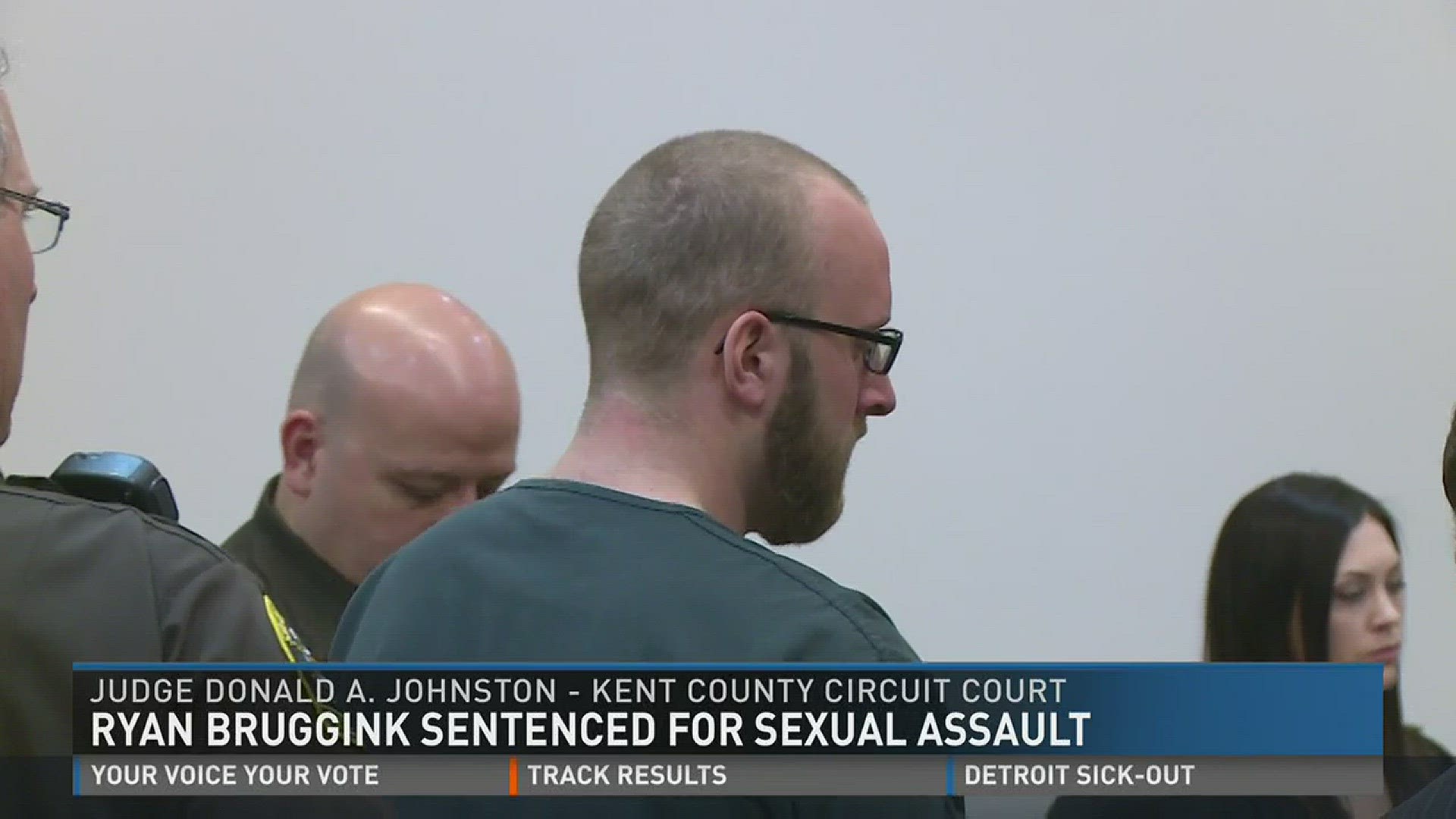 Ryan Bruggink made a tearful apology before being sentenced to between two and 15 years in prison.