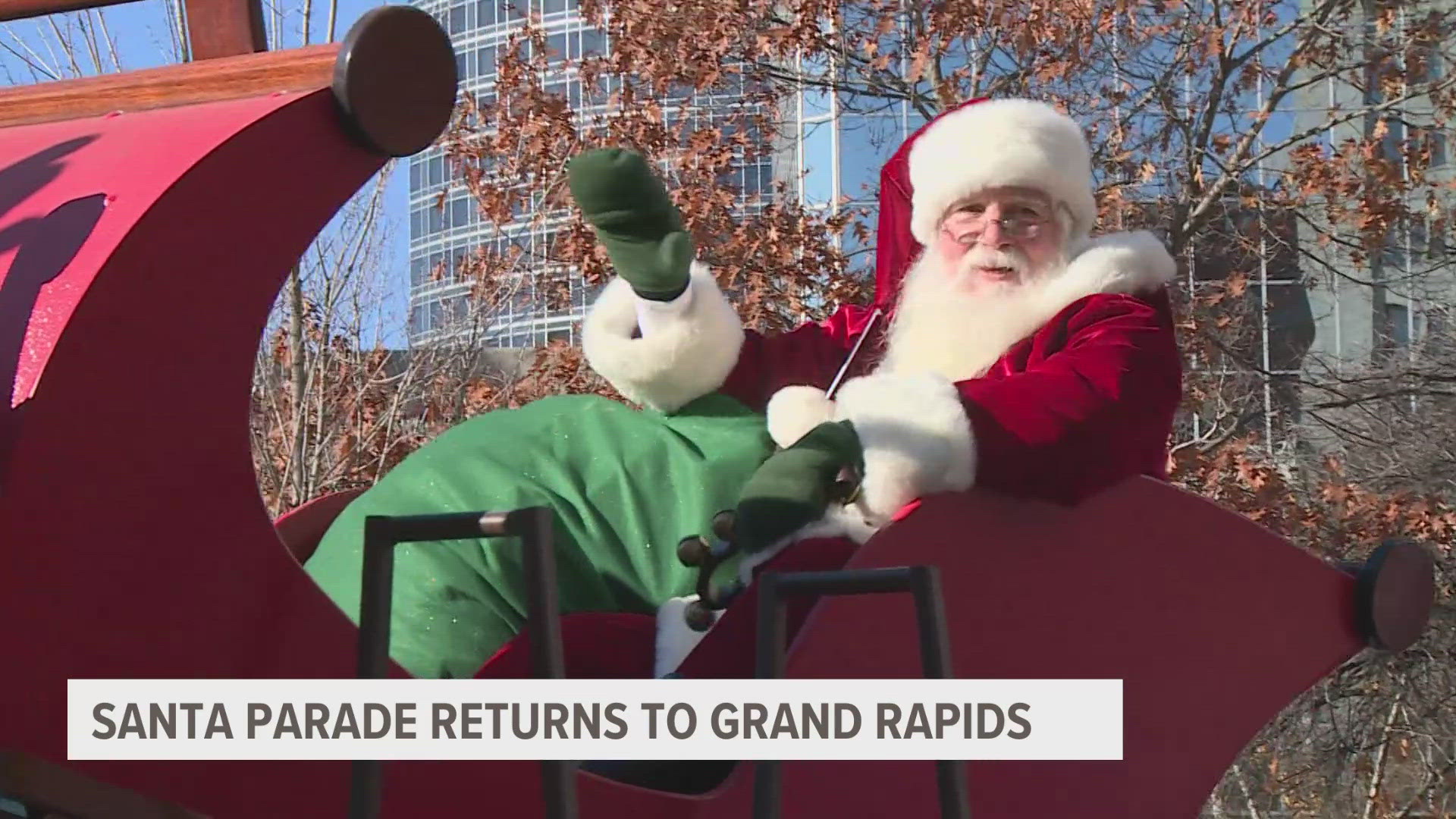 This year, the parade will start in the evening to take Santa Claus to the annual Grand Rapids Tree Lighting at Rosa Parks Circle. 