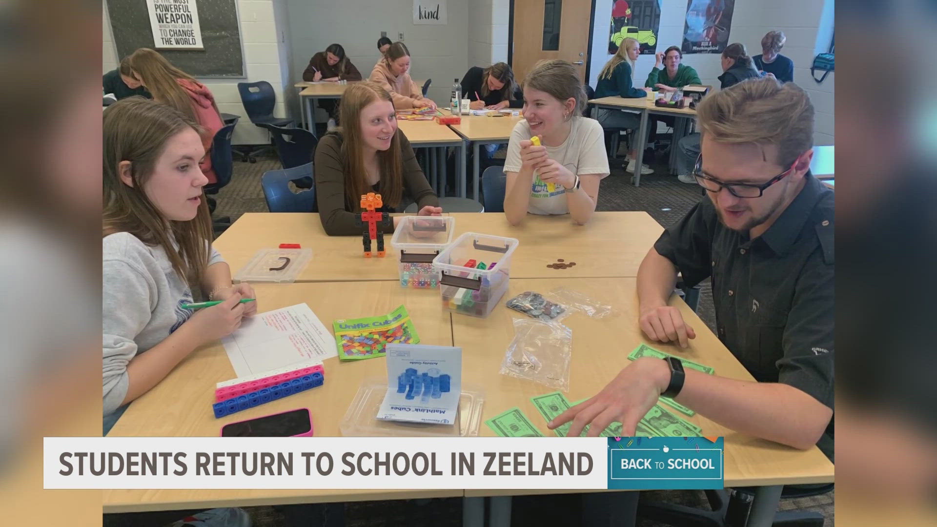 Zeeland Public Schools is kicking off their school year with some new programs that give students real-world training.