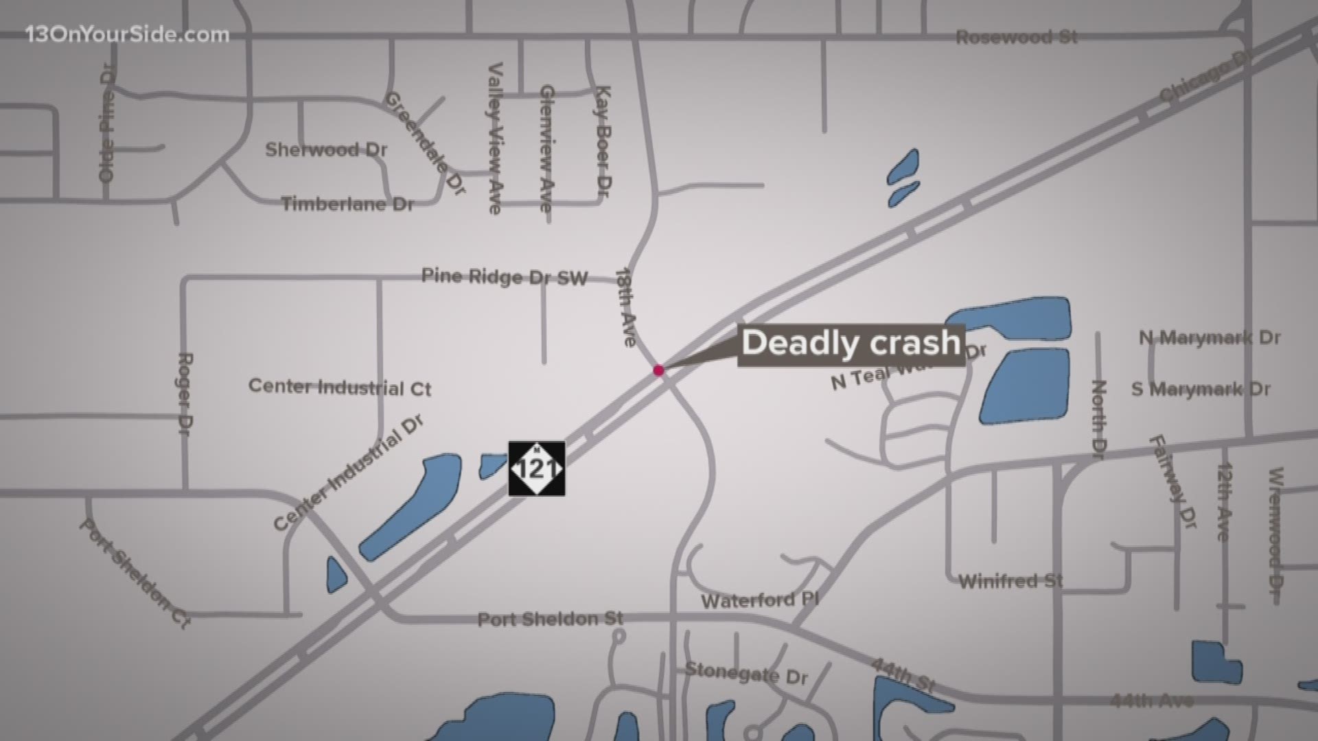 A 17-year-old Georgetown Township girl is dead after a two-car accident at Chicago Drive and 18th Avenue.