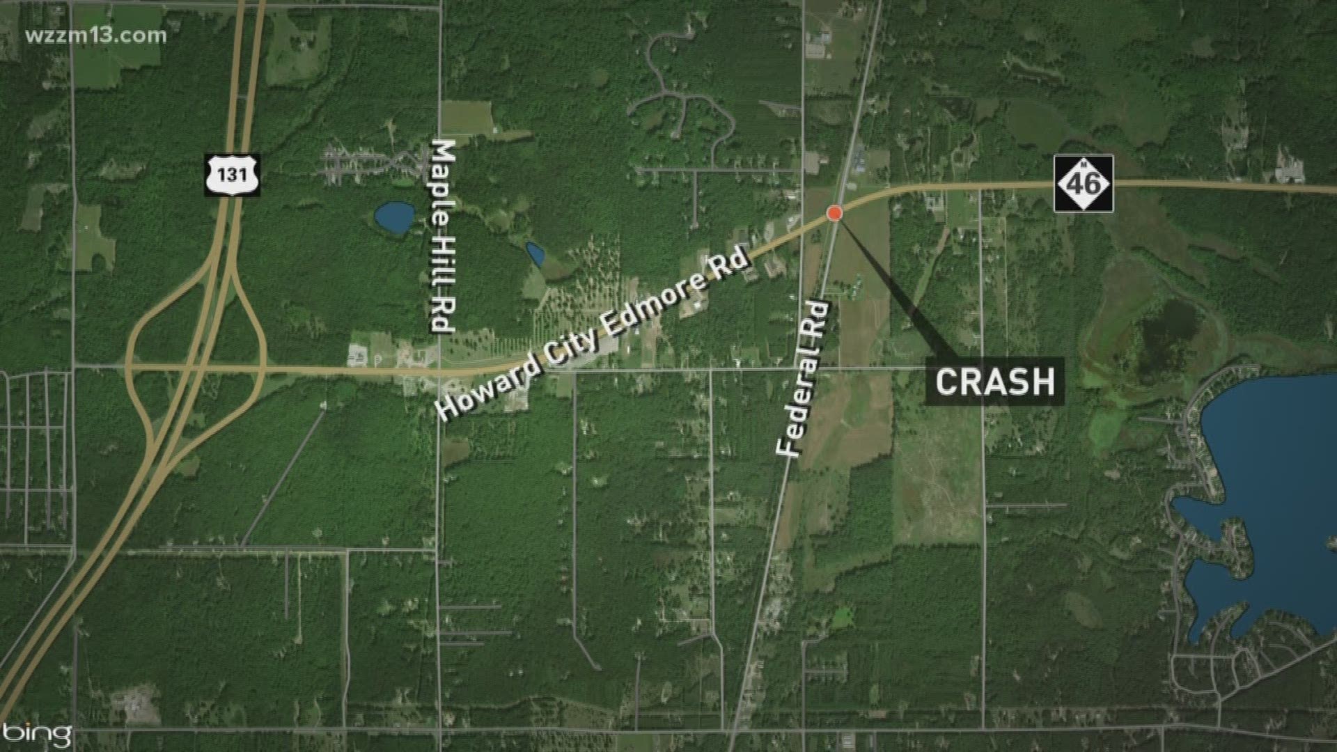 Two sisters and their dad hurt in Montcalm County crash