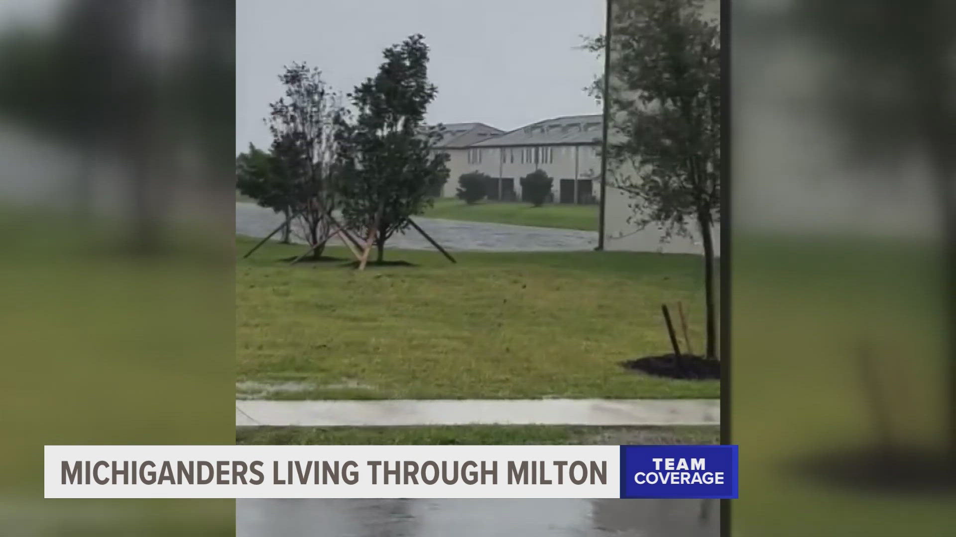 We spoke to West Michigan natives who are hunkering down in Florida to ride out Hurricane Milton.