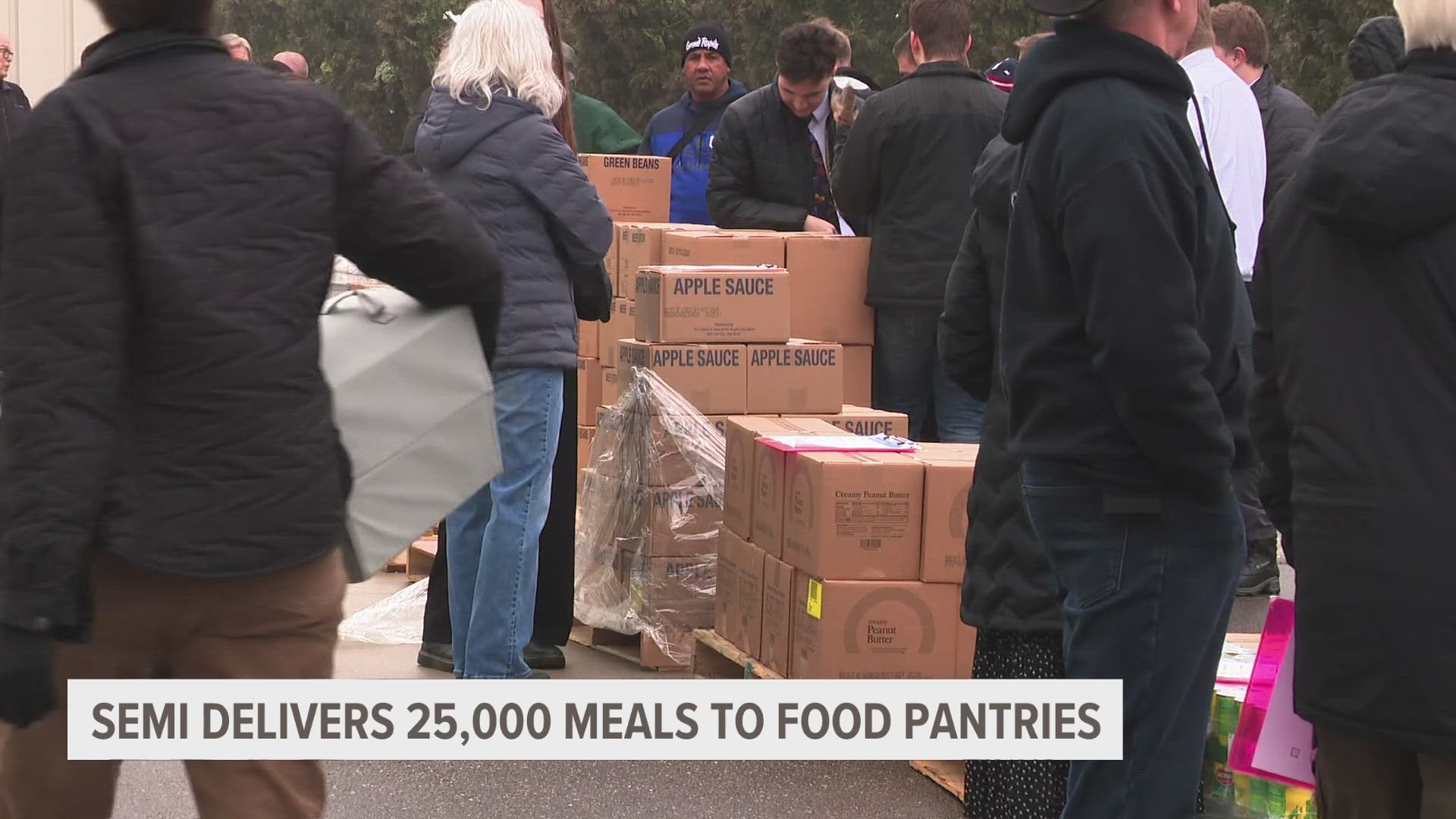 Grand Rapids food pantries receive large donations