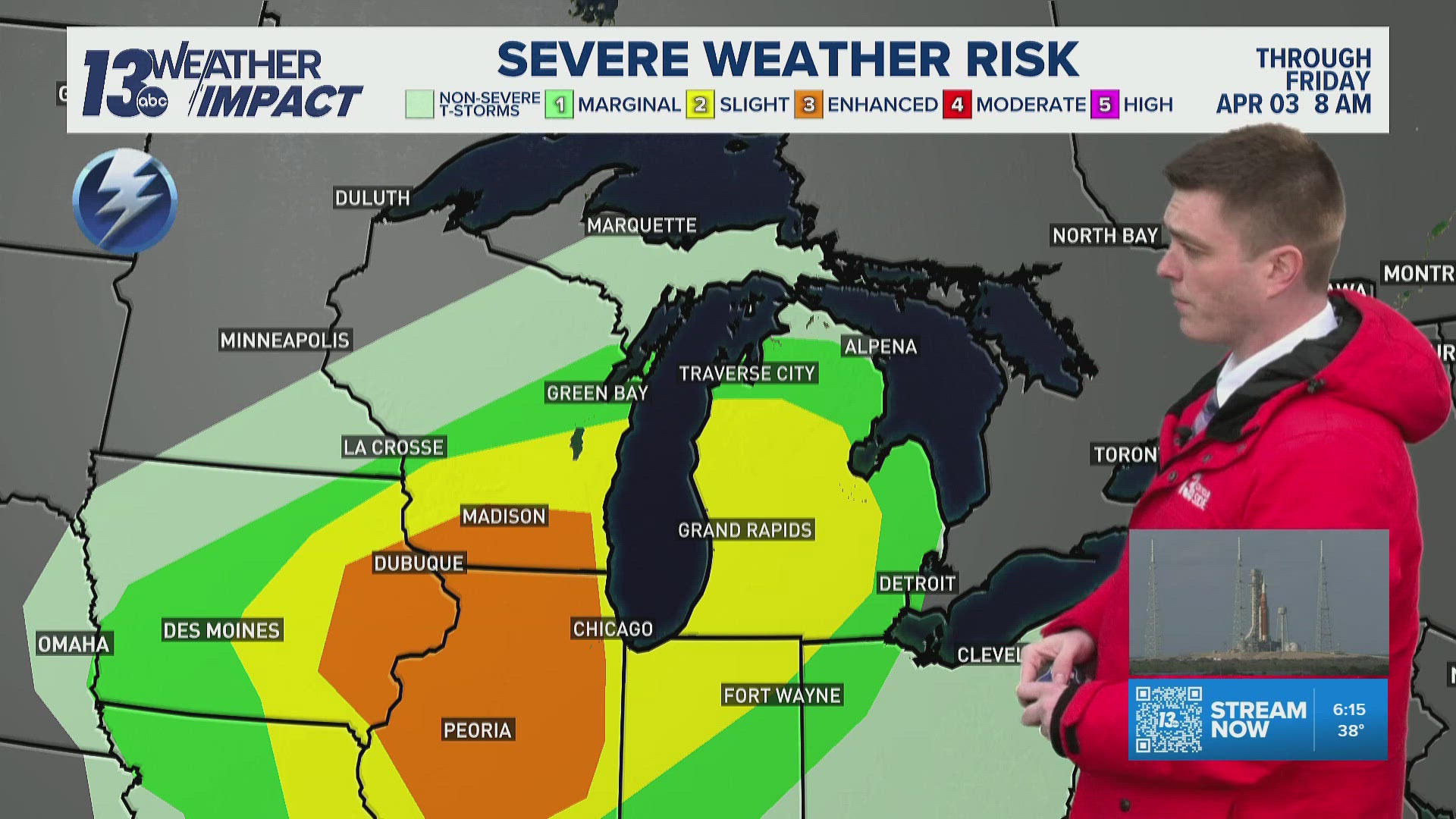 13 ON YOUR SIDE Forecast: Monitoring Thursday Evening Thunderstorm Risk ...