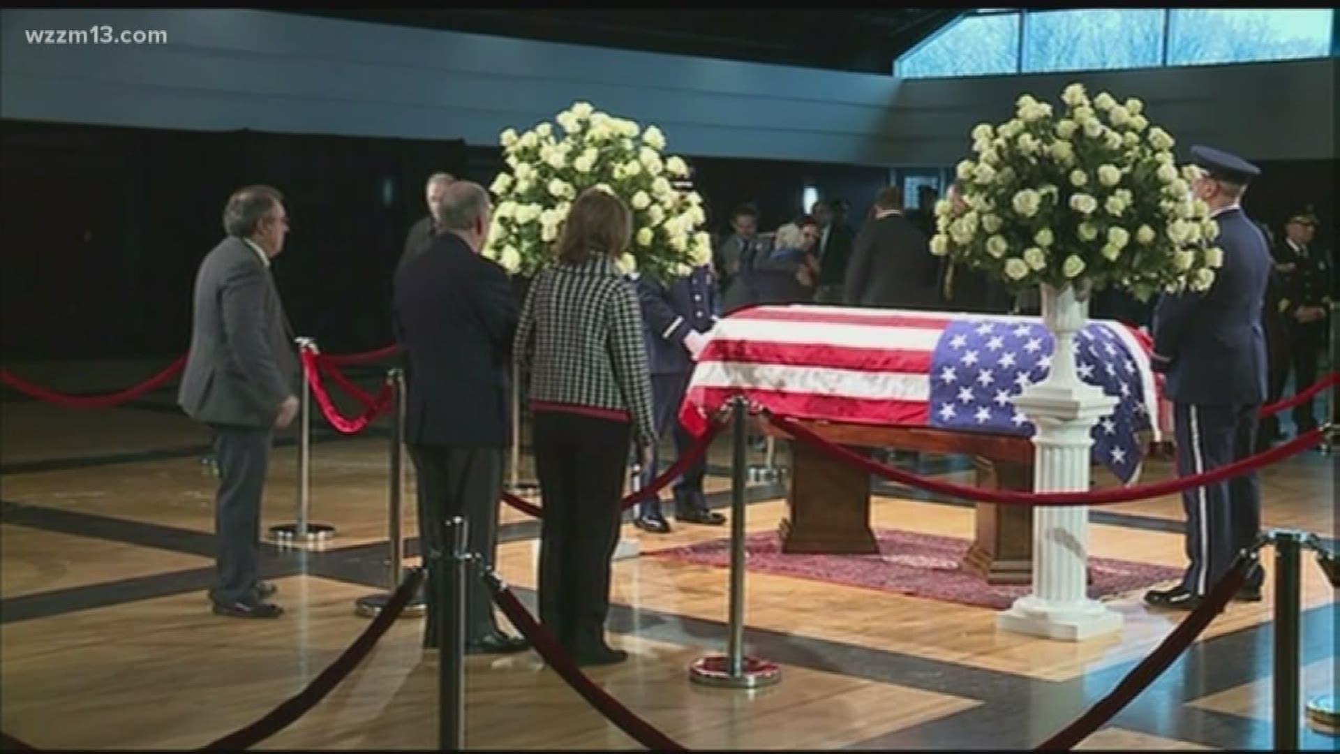 The longest standing U.S. representative's funeral will be held on Tuesday.
