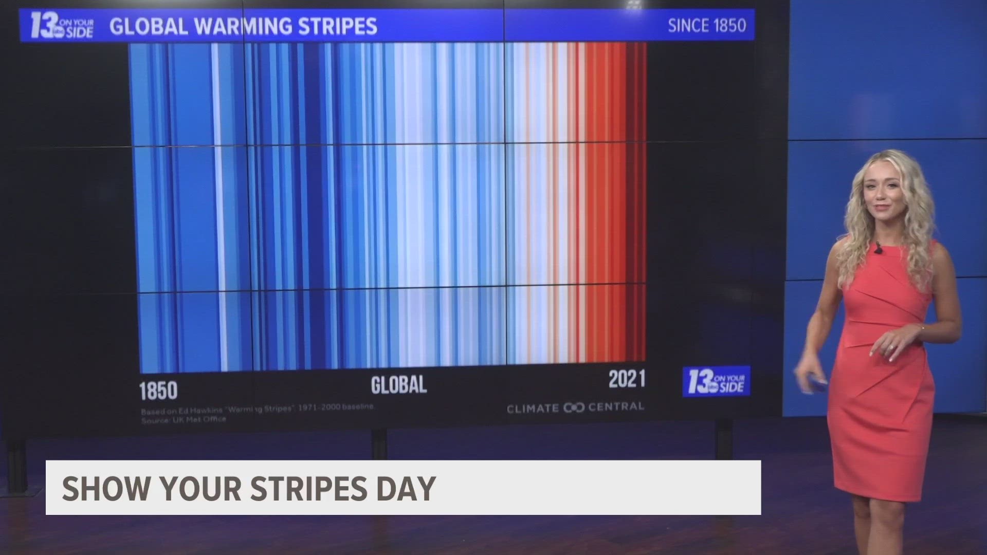 It's a day to raise awareness for climate change.