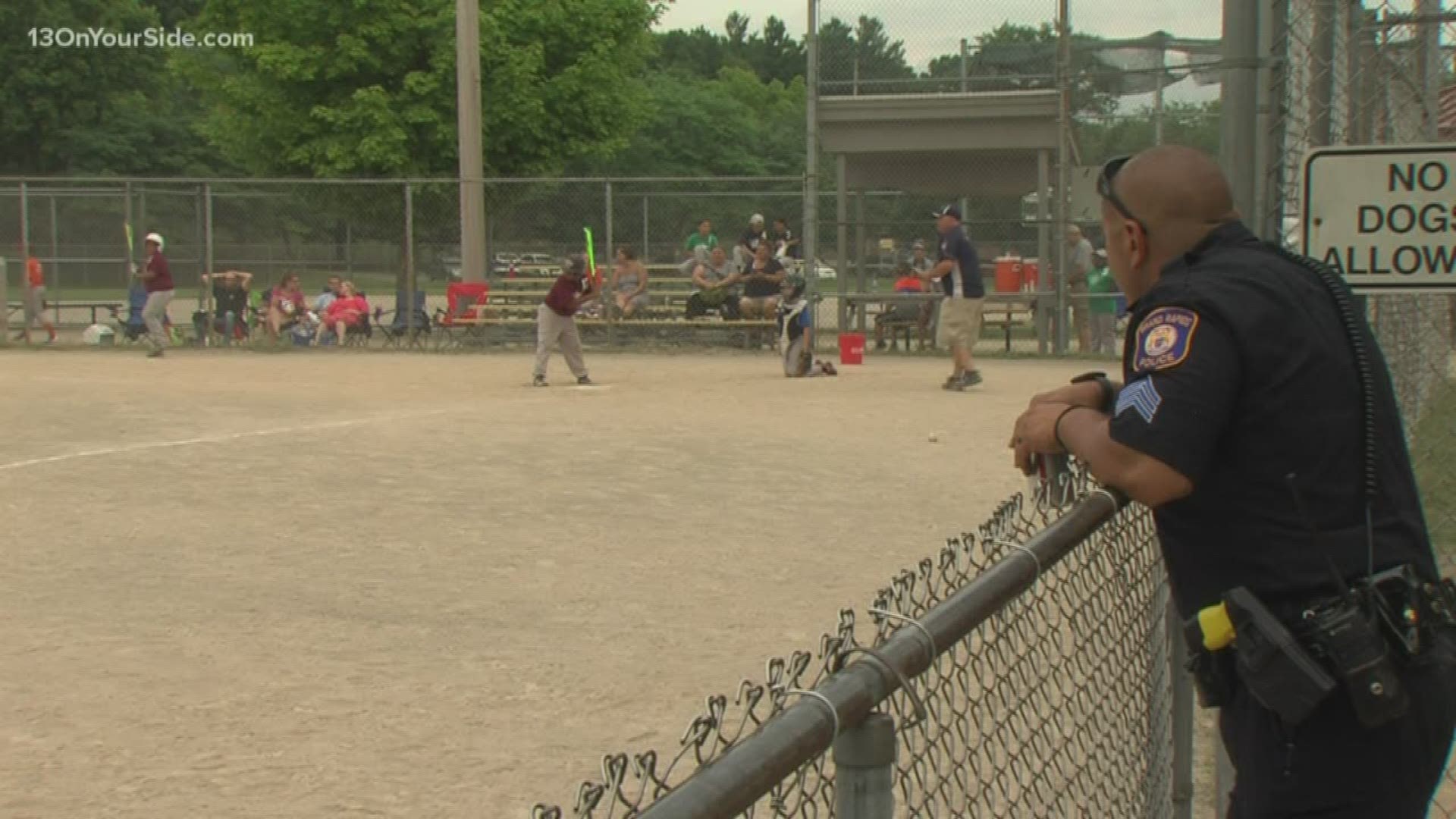 Youth baseball league coached by GRPD officers wraps up season