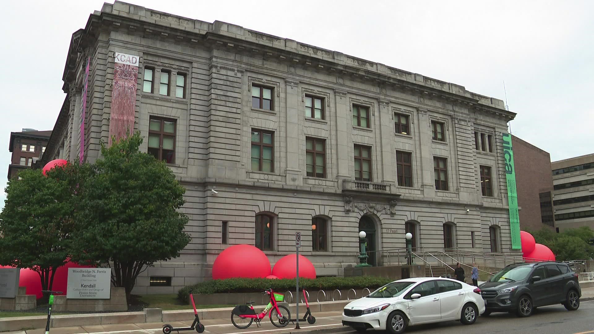 Trophy cases from Grand Rapids colleges tell unique history of