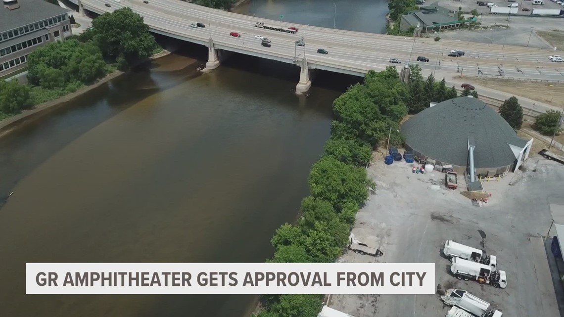 Grand Rapids waterfront amphitheater gets approval from city
