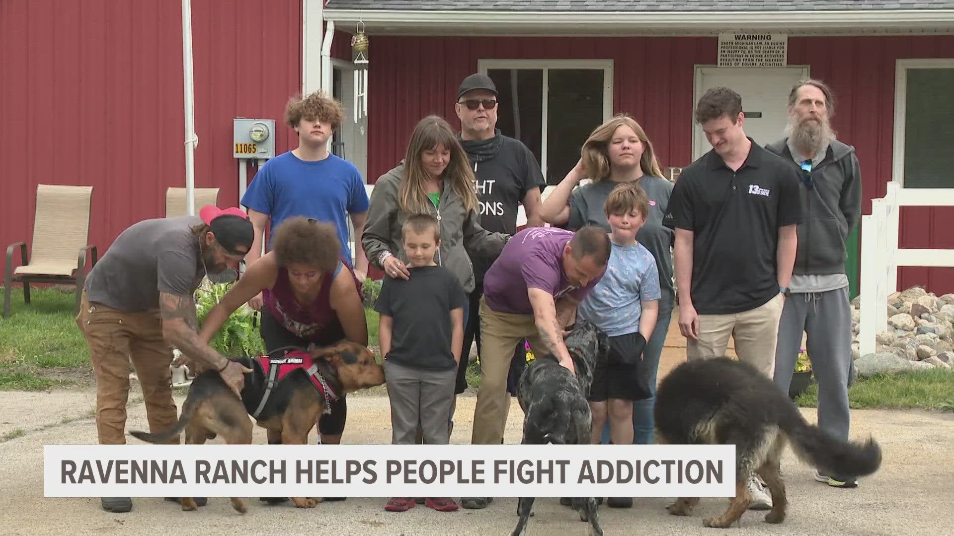 A new addition to Ravenna in Muskegon County, the Life Align Recovery Ranch, helps those who are finding a path to sobriety by spending time on the farm.