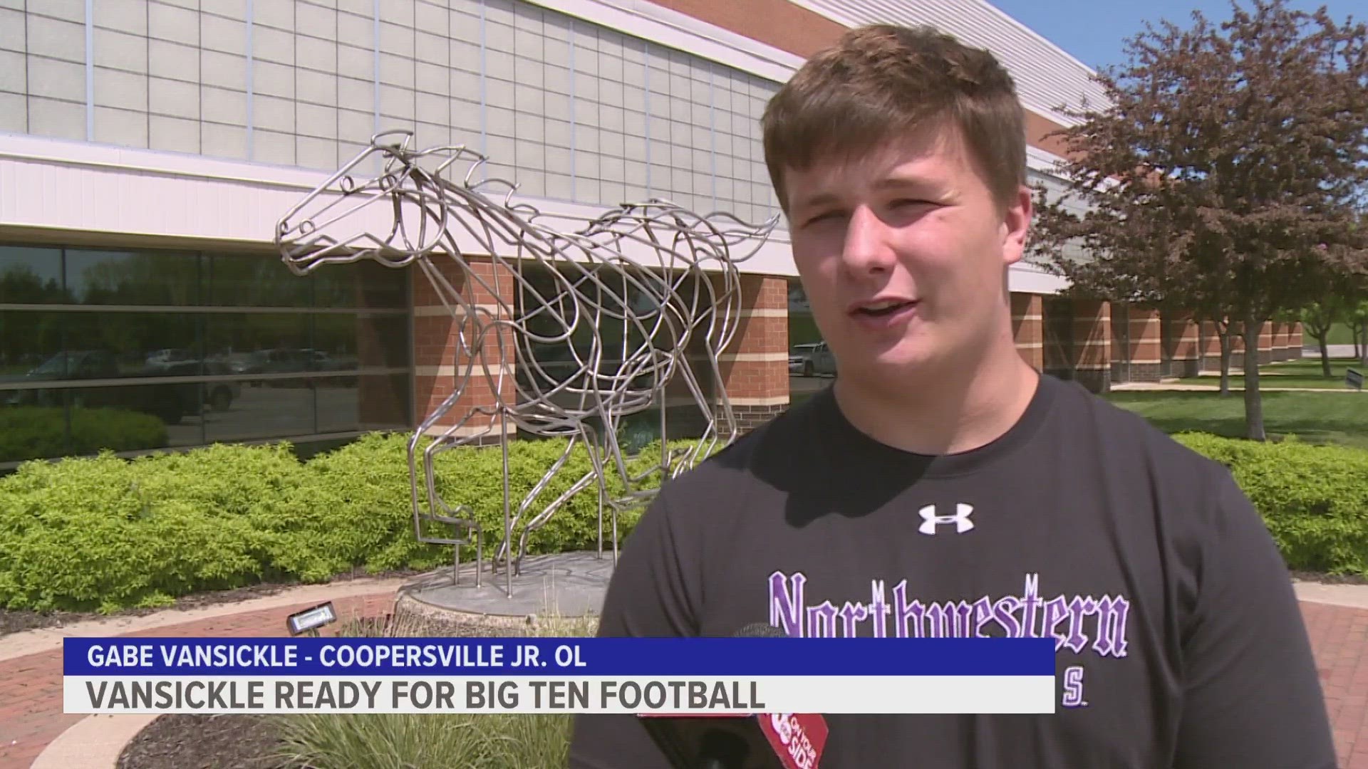 Coopersville's Gabe VanSickle ready for Big Ten football at Northwestern