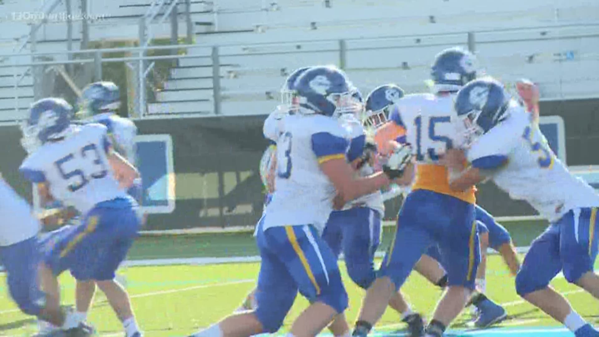 Grand Rapids Catholic Central will host Sparta Friday, Sept. 20.