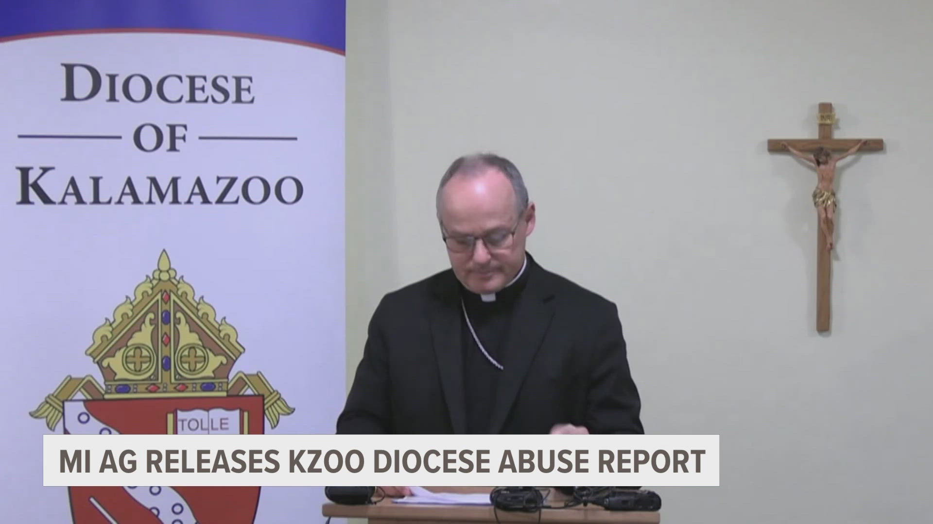 The Attorney General's report includes 52 total allegations, 28 of which involve children. The diocese said none of the accused are actively serving in ministry.