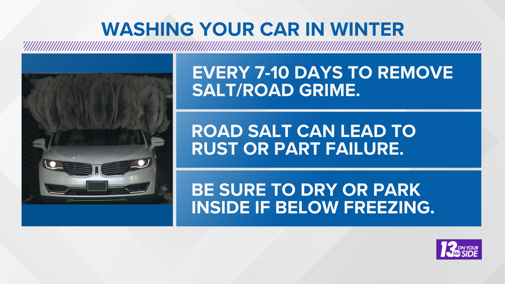 Is it okay to wash a car in cold weather?