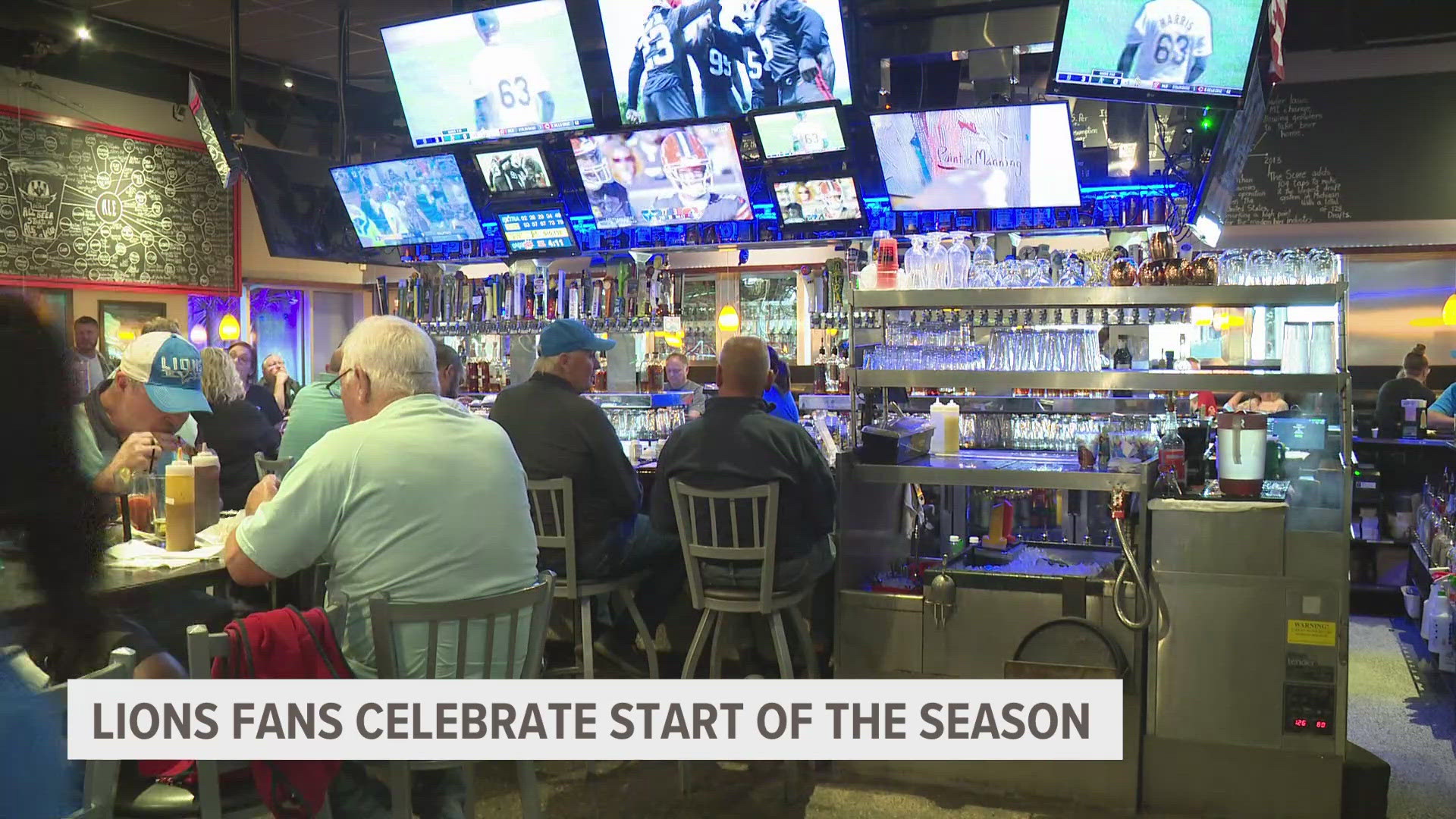 All day Sunday, fans came out in their blue, white and silver to celebrate the start of the season.