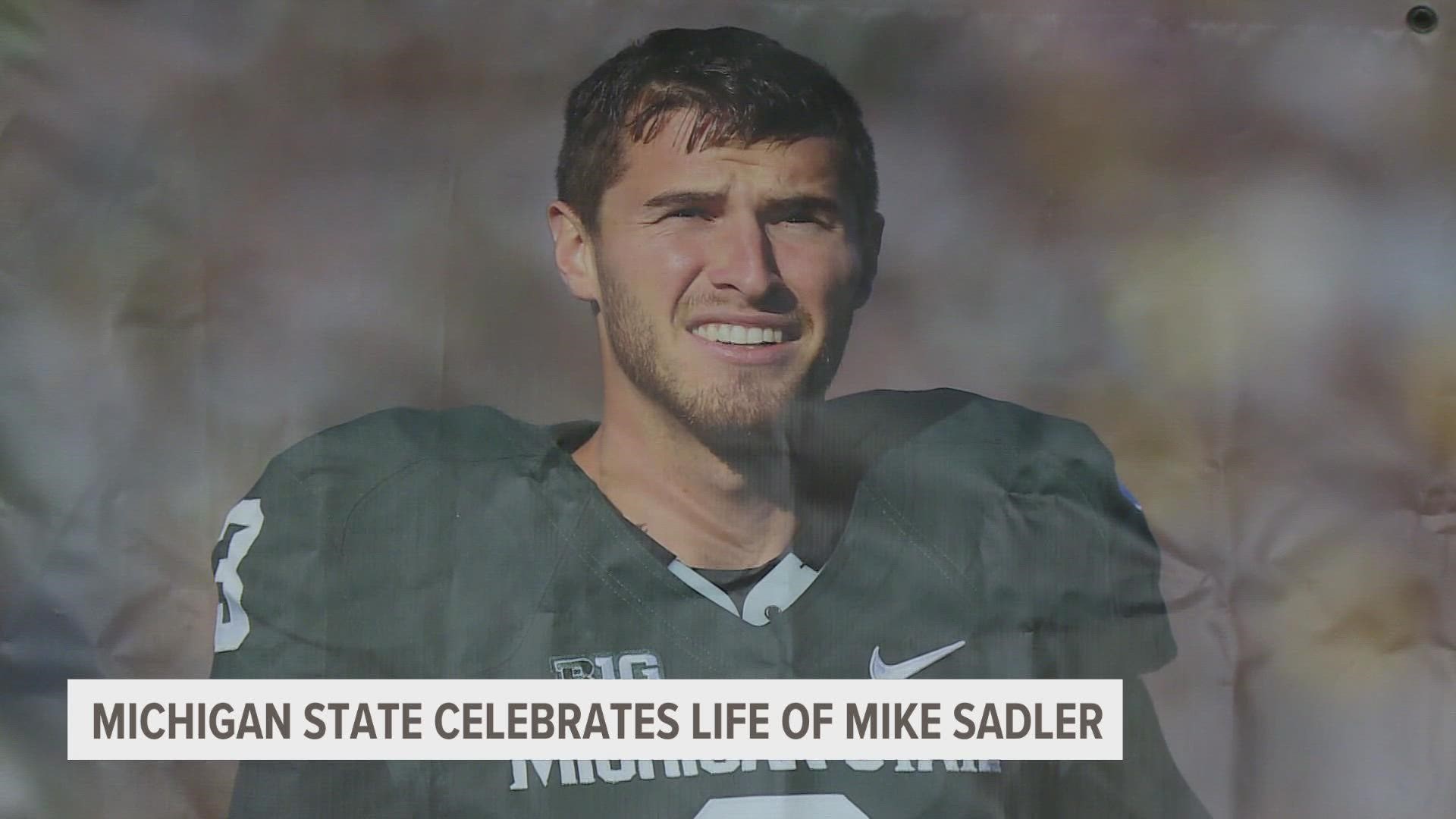 Six years ago, former Michigan State University punter Mike Sadler tragically passed away in a car accident. He was 24 years old.