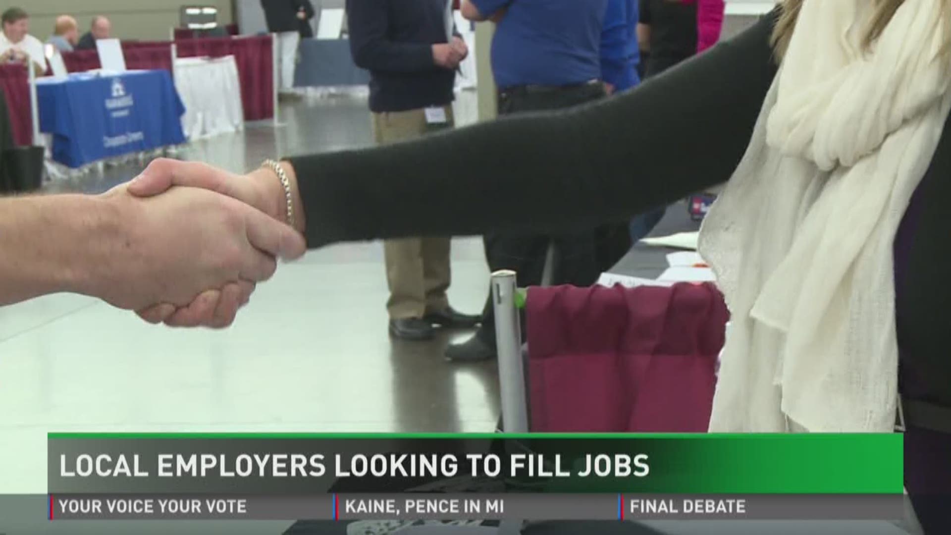 Need a job? 5K positions open at local expo | wzzm13.com